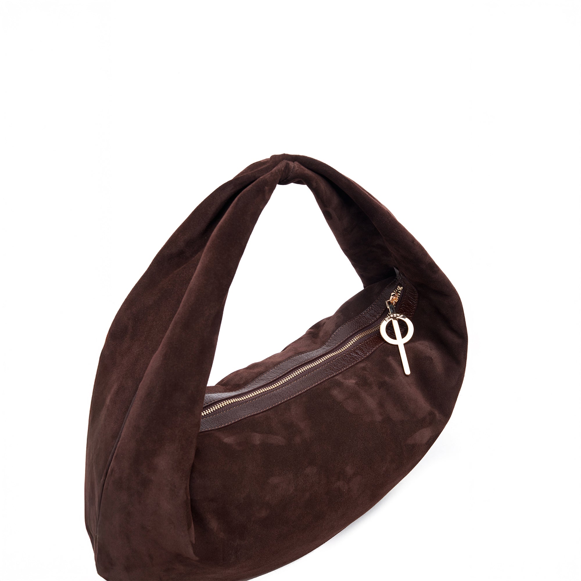 Otrera-Juno Suede Brown-Omuz Çantası-2-Milagron.com