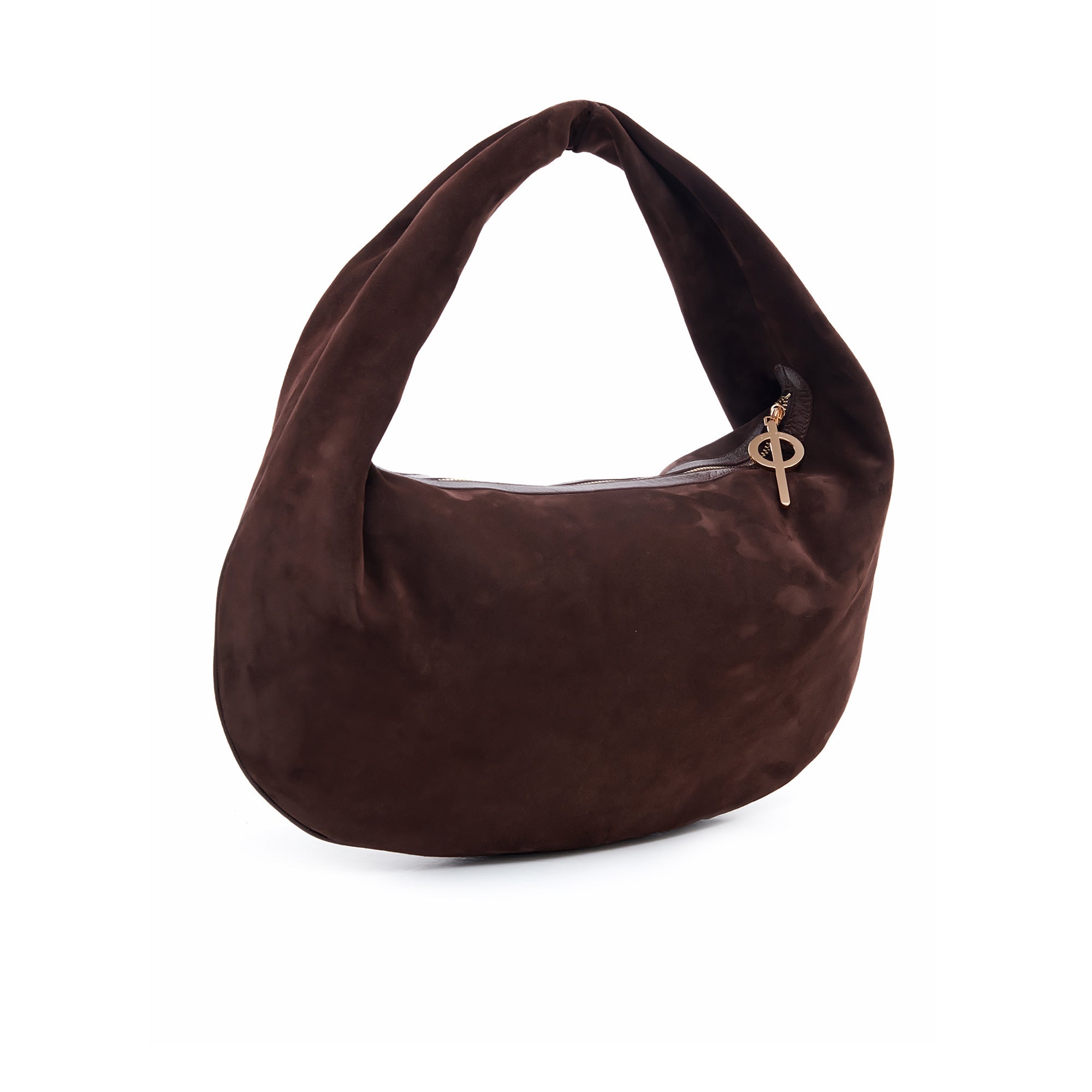 Otrera-Juno Suede Brown-Omuz Çantası-3-Milagron.com