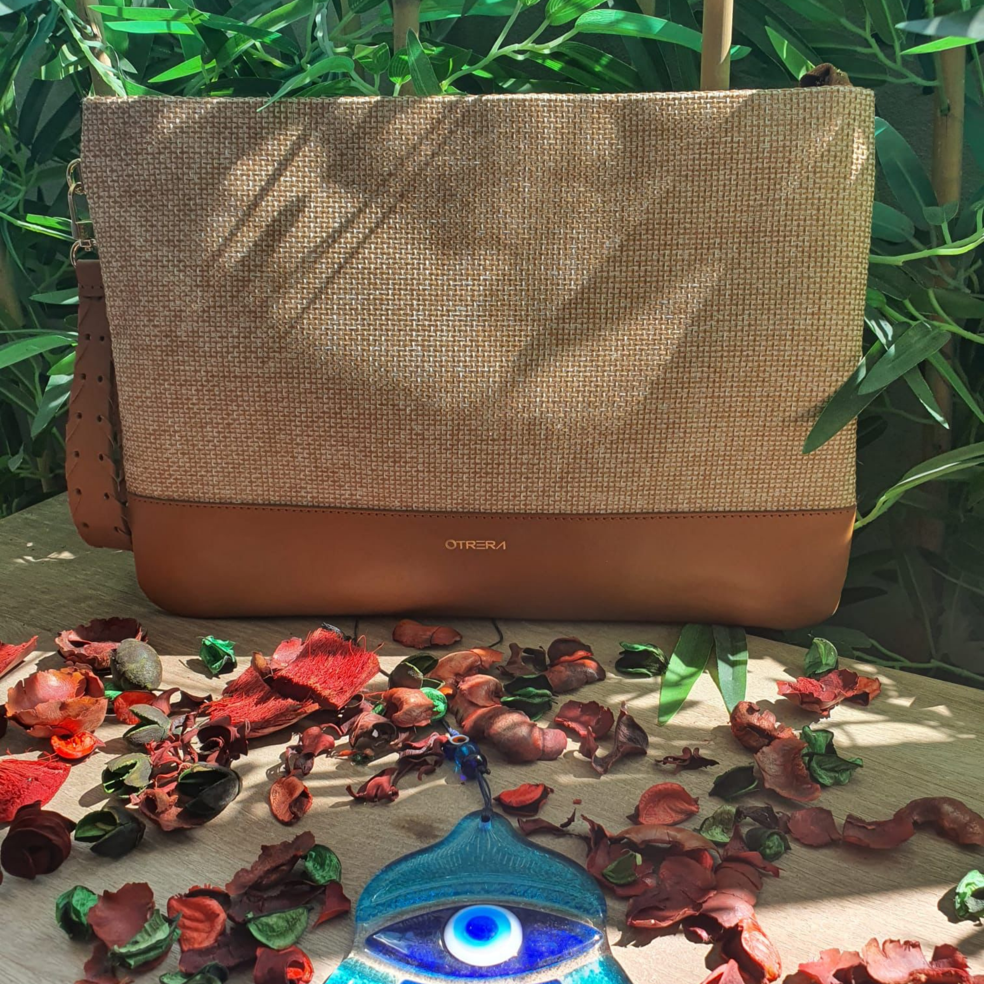Jute Clutch