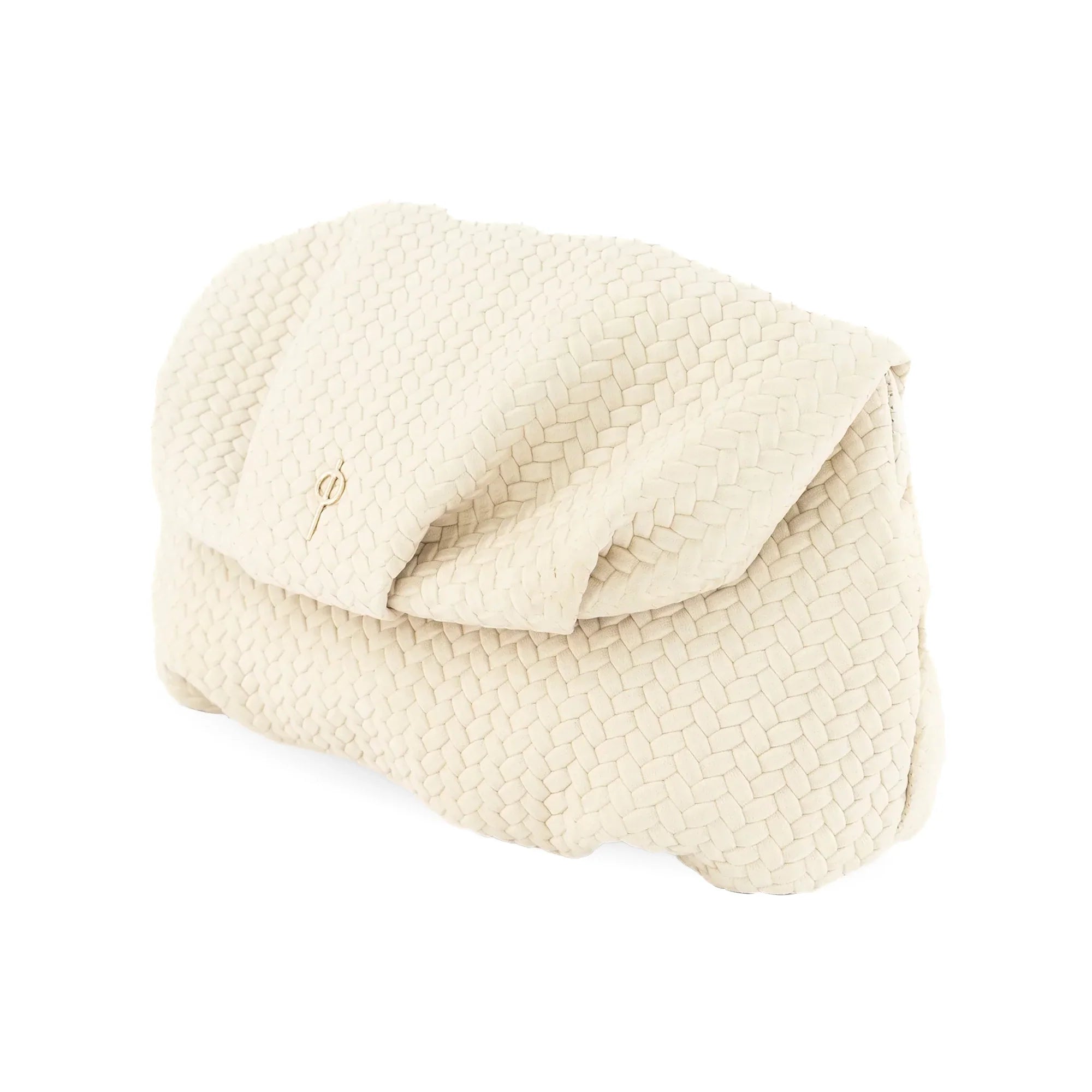 Otrera-Leda Braid Beige-Clutch-2-Milagron.com