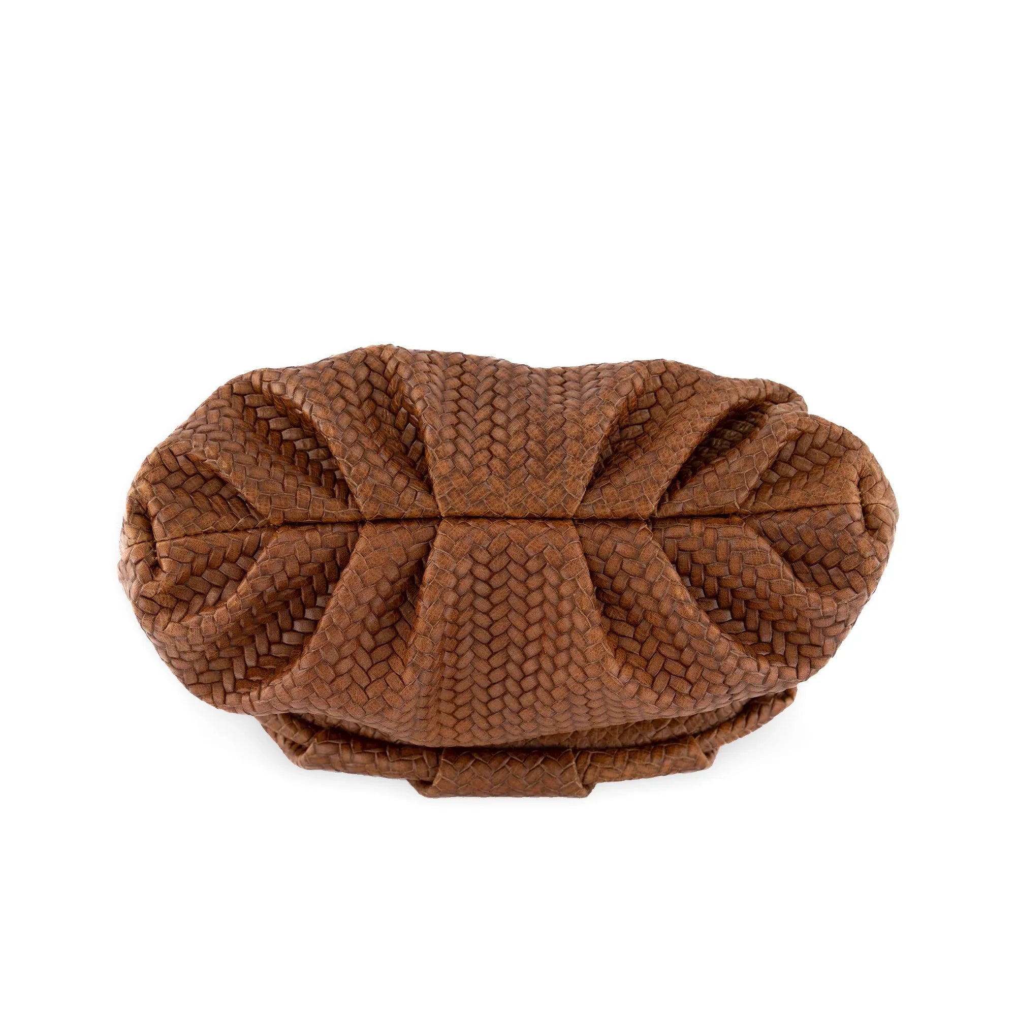 Otrera-Leda Braid Brown-Clutch-3-Milagron.com