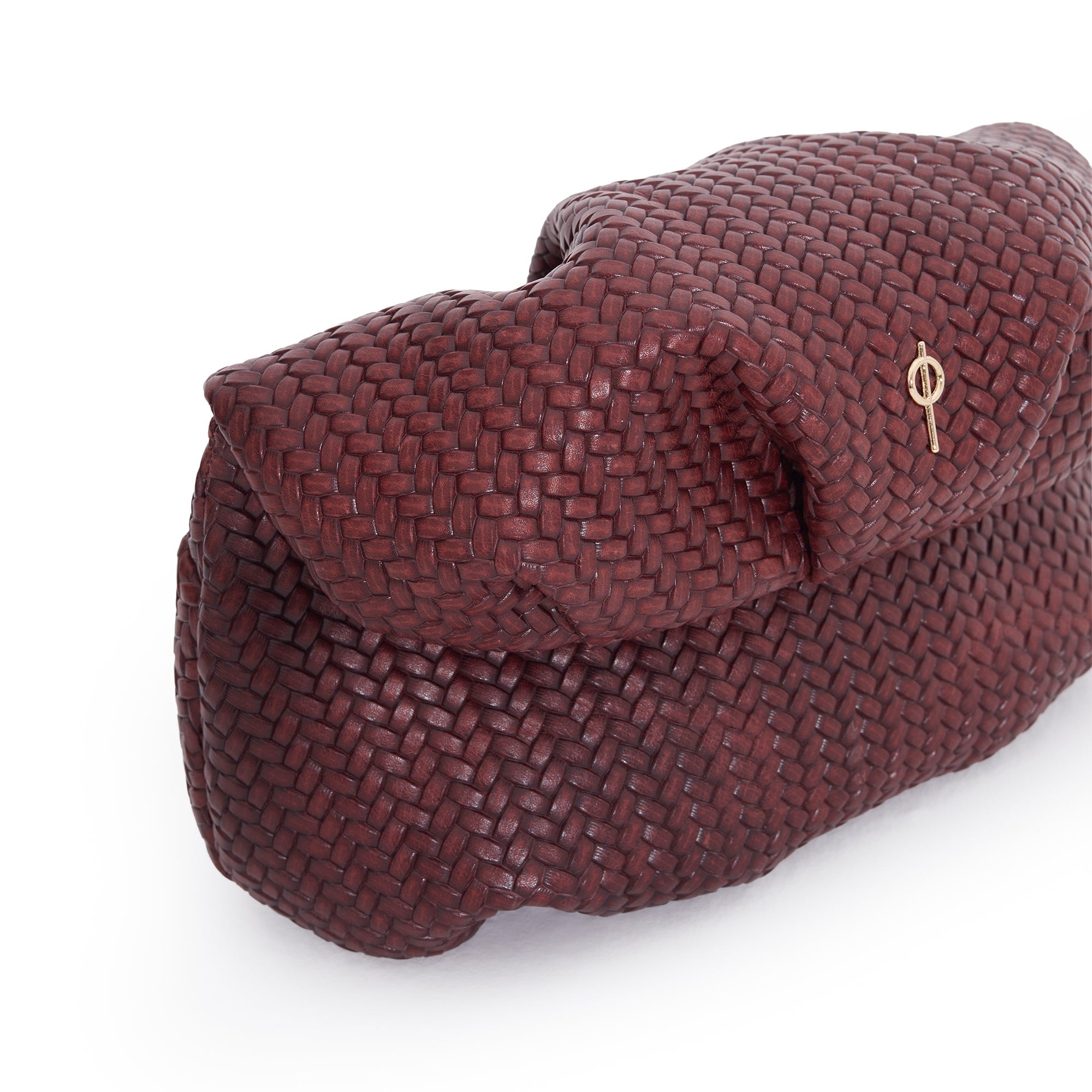 Otrera-Leda Braıd Burgundy-Clutch-3-Milagron.com