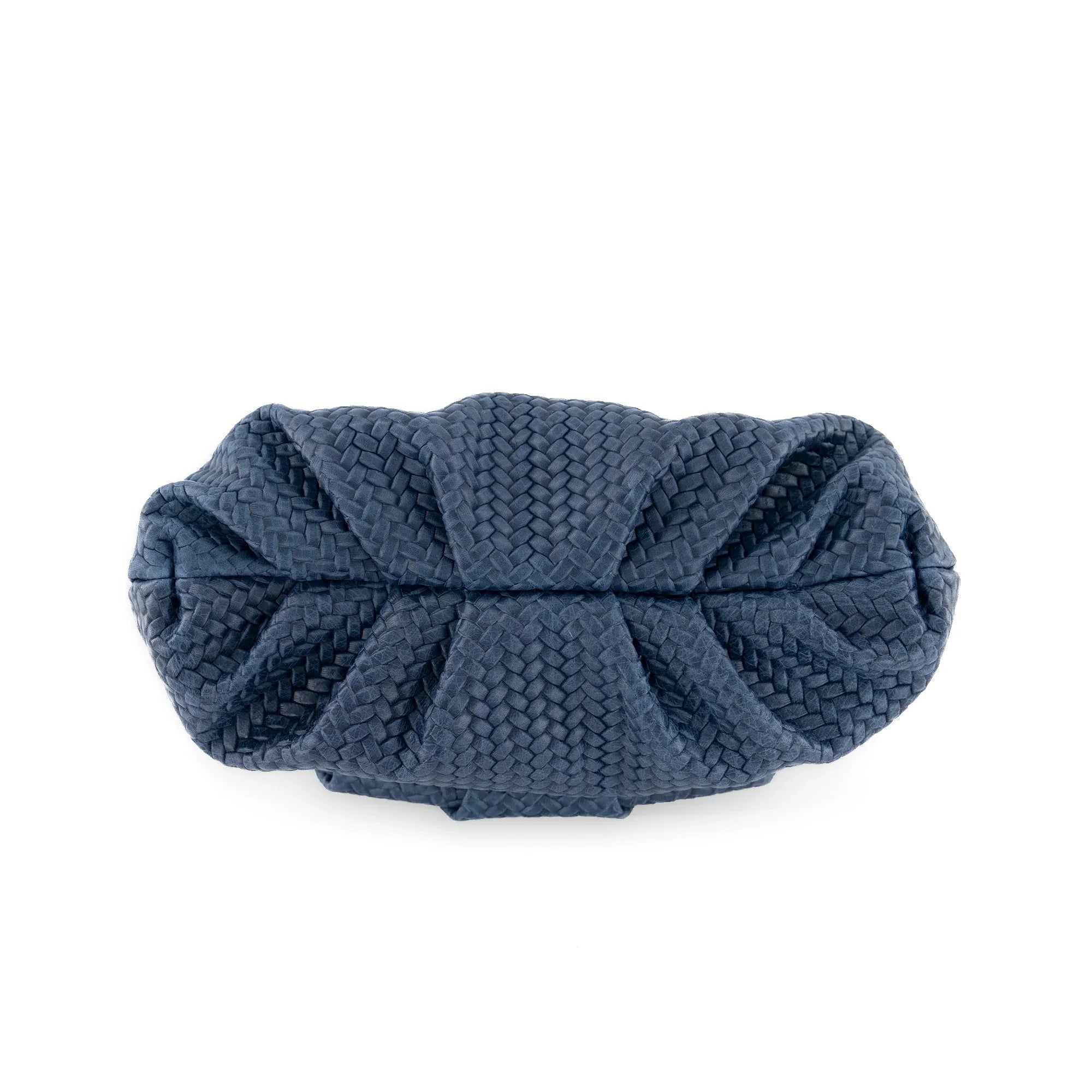 Otrera-Leda Braid Navy-Clutch-3-Milagron.com