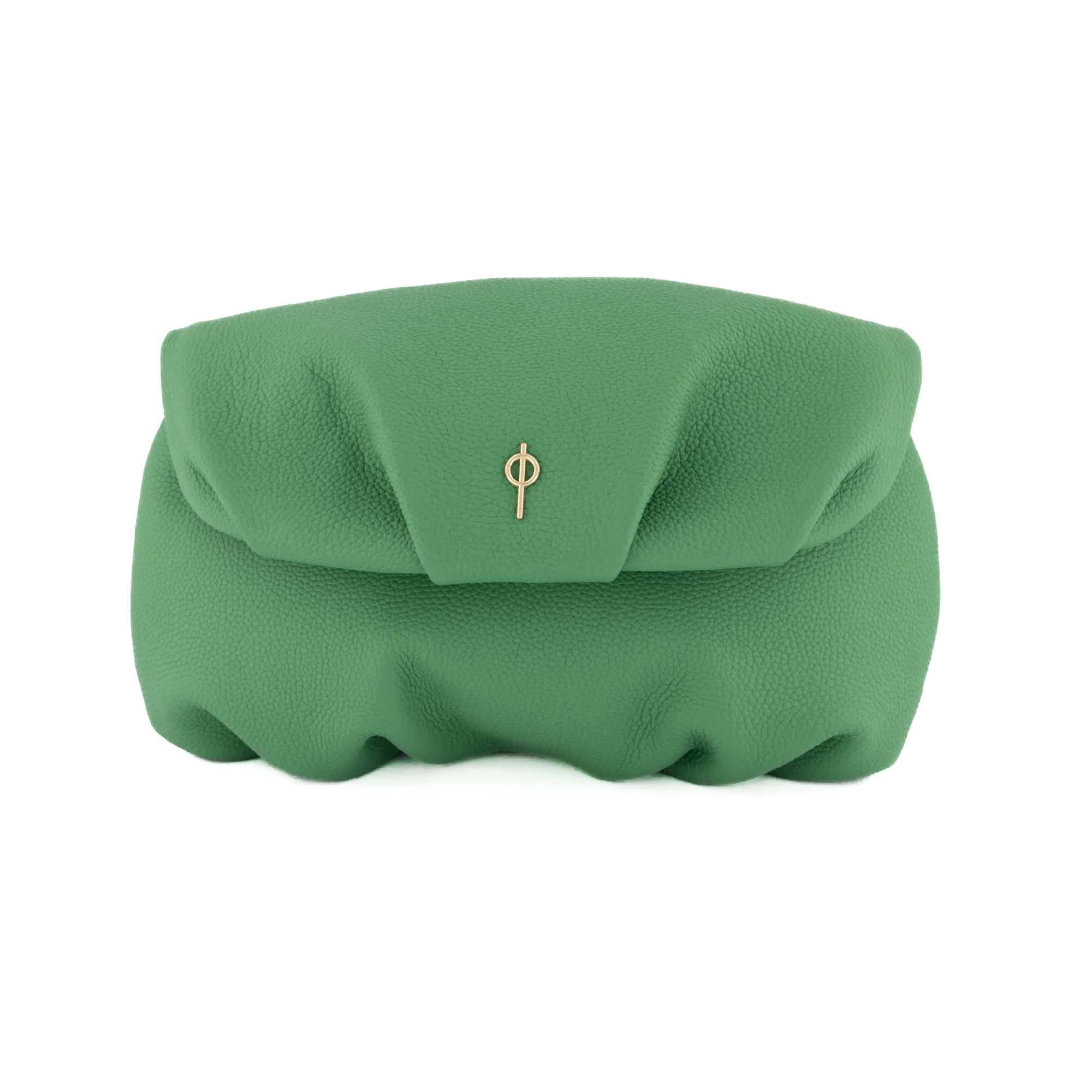 Otrera-Leda Floater Green-Clutch-1-Milagron.com