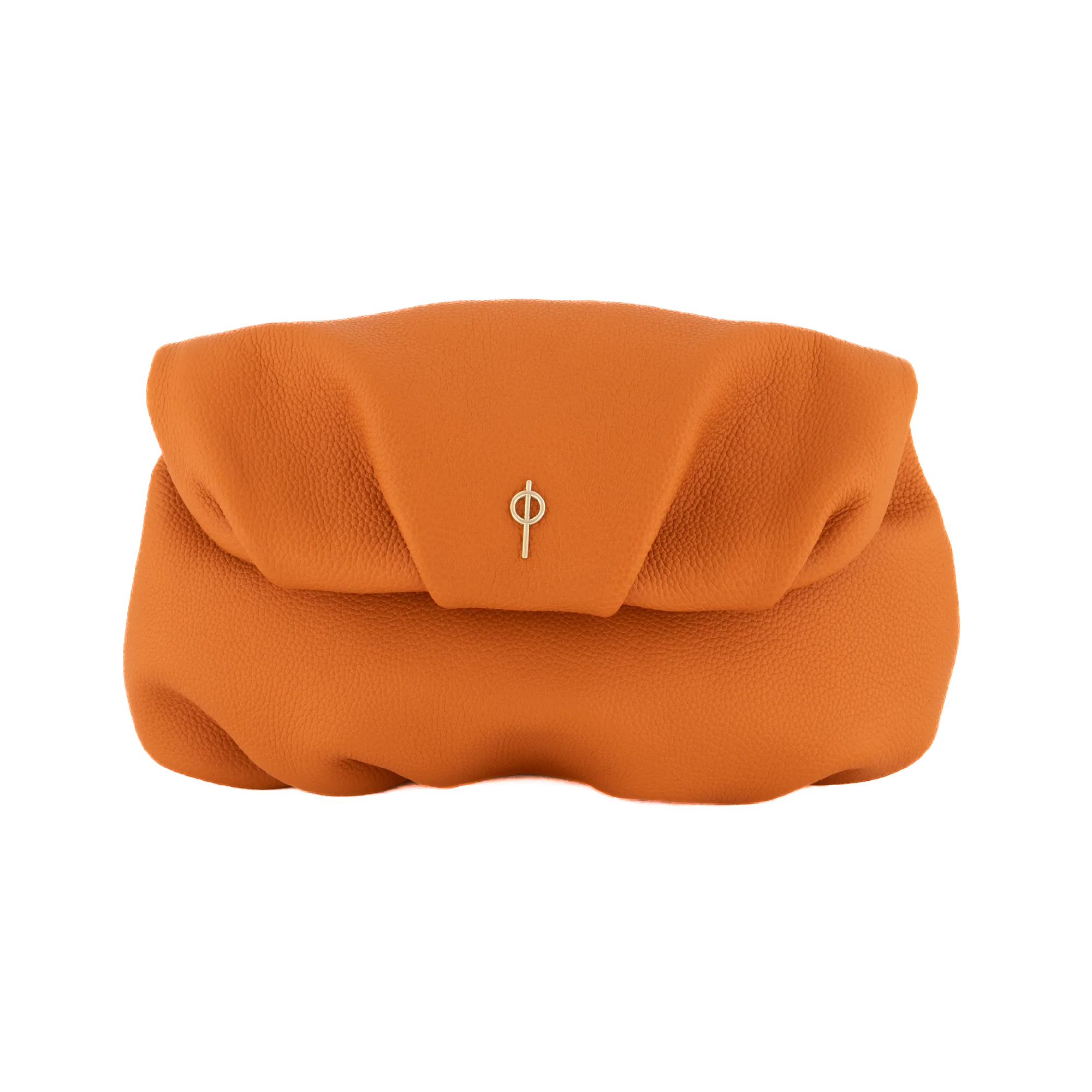 Otrera-Leda Floater - Orange-Clutch-1-Milagron.com