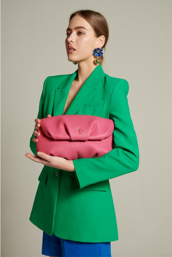 Otrera-Leda Floater - Pink-Clutch-4-Milagron.com