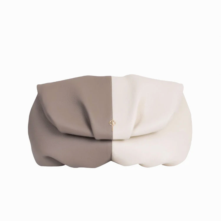 Otrera-Leda Two Colored Rock/Beige-El Çantası-1-Milagron.com