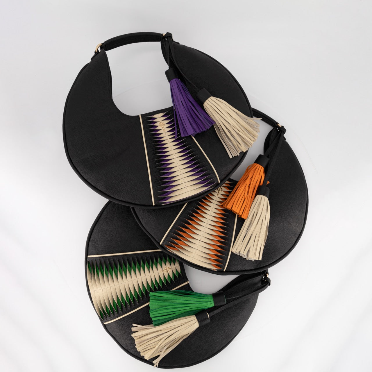 Otrera-Libertas Hobo - Black & Green-El Çantası-3-Milagron.com