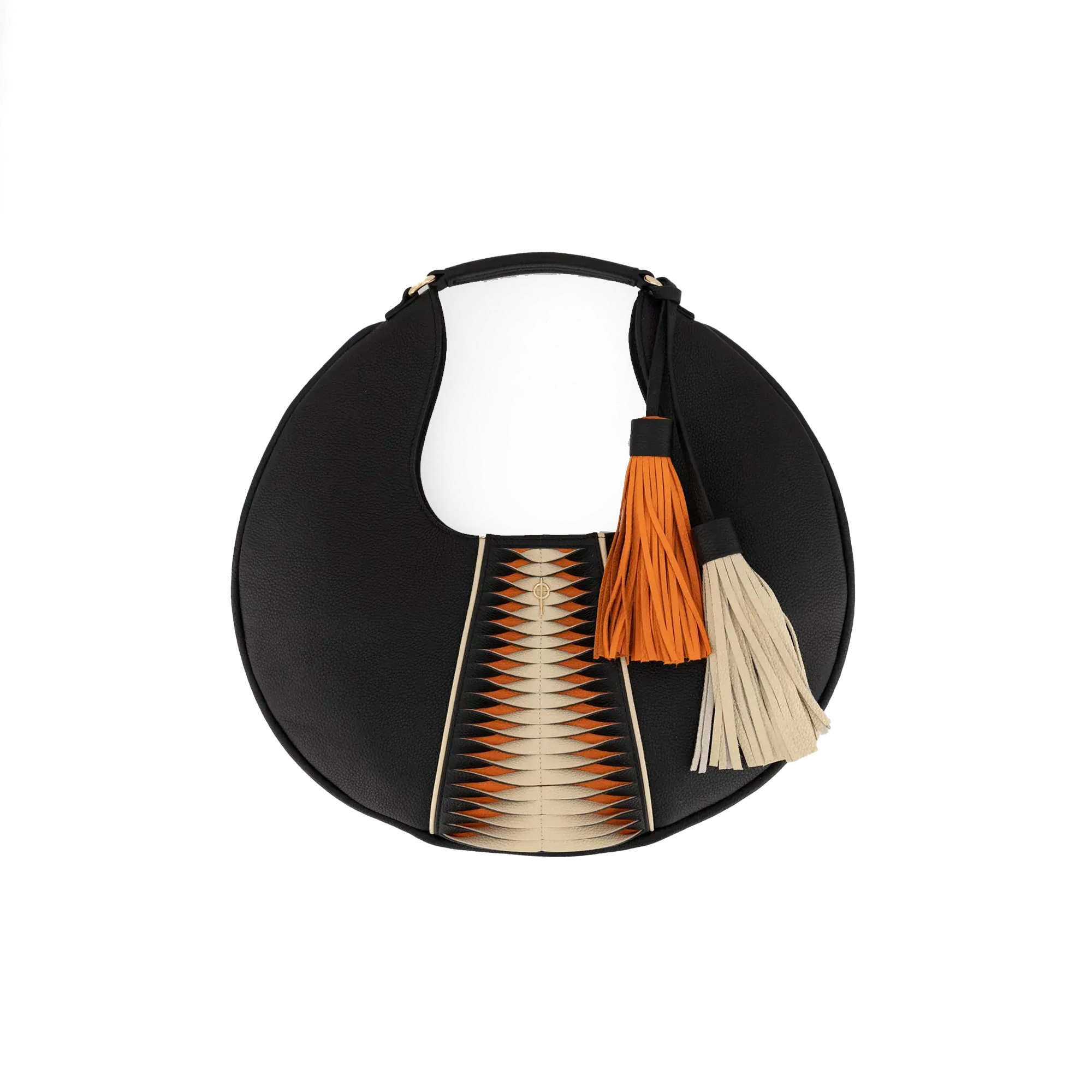 Otrera-Libertas Hobo Black & Orange-El Çantası-1-Milagron.com