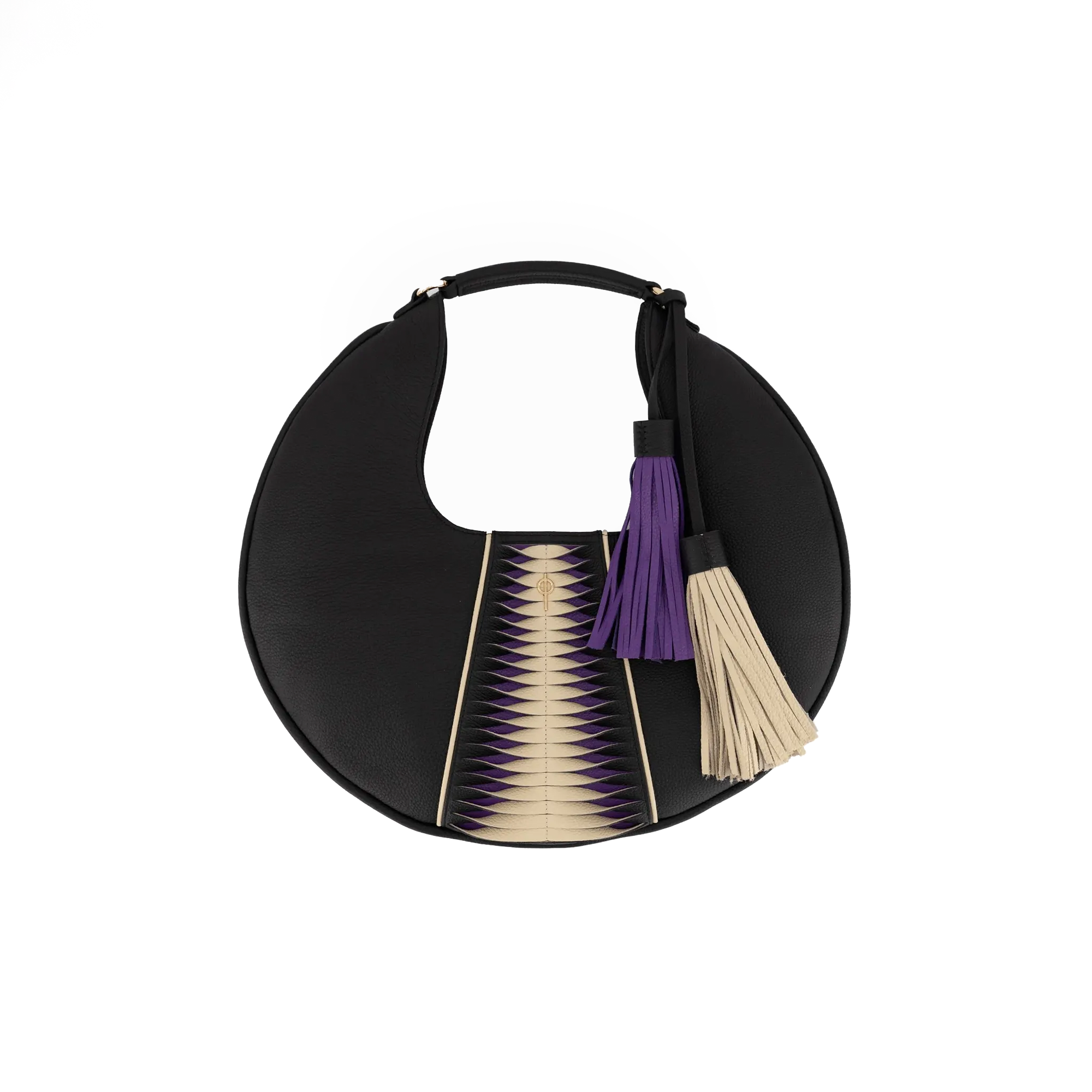 Otrera-Libertas Hobo - Black & Purple-El Çantası-1-Milagron.com