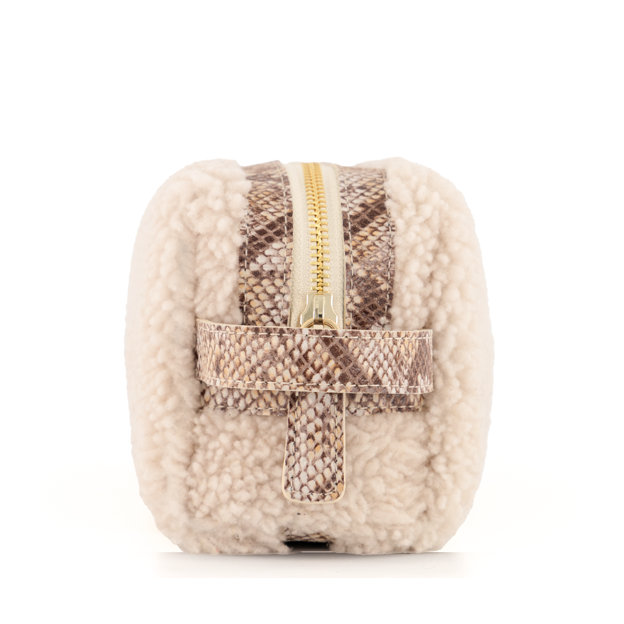 Otrera-Lula Pouch Fur - Almond Milk-El Çantası-1-Milagron.com