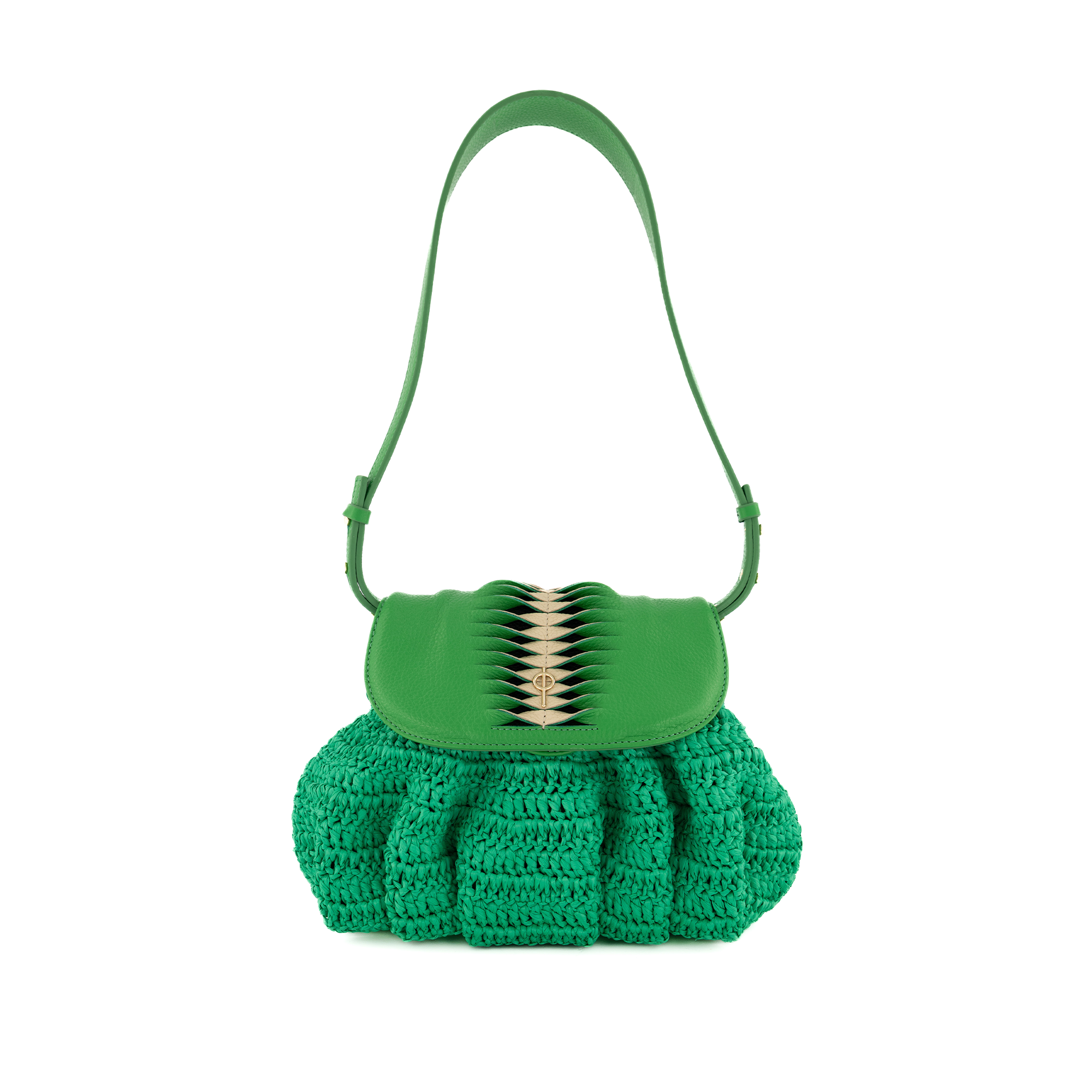 Otrera-Luna Green-Omuz Çantası-1-Milagron.com