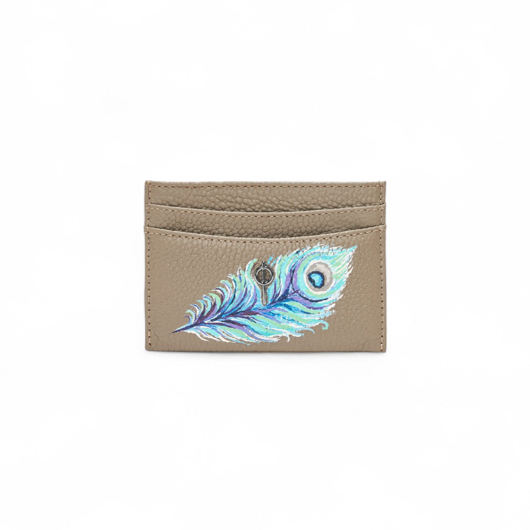 Otrera-Lydia Hand Painted Piuma-Cüzdan & Kartlık-1-Milagron.com