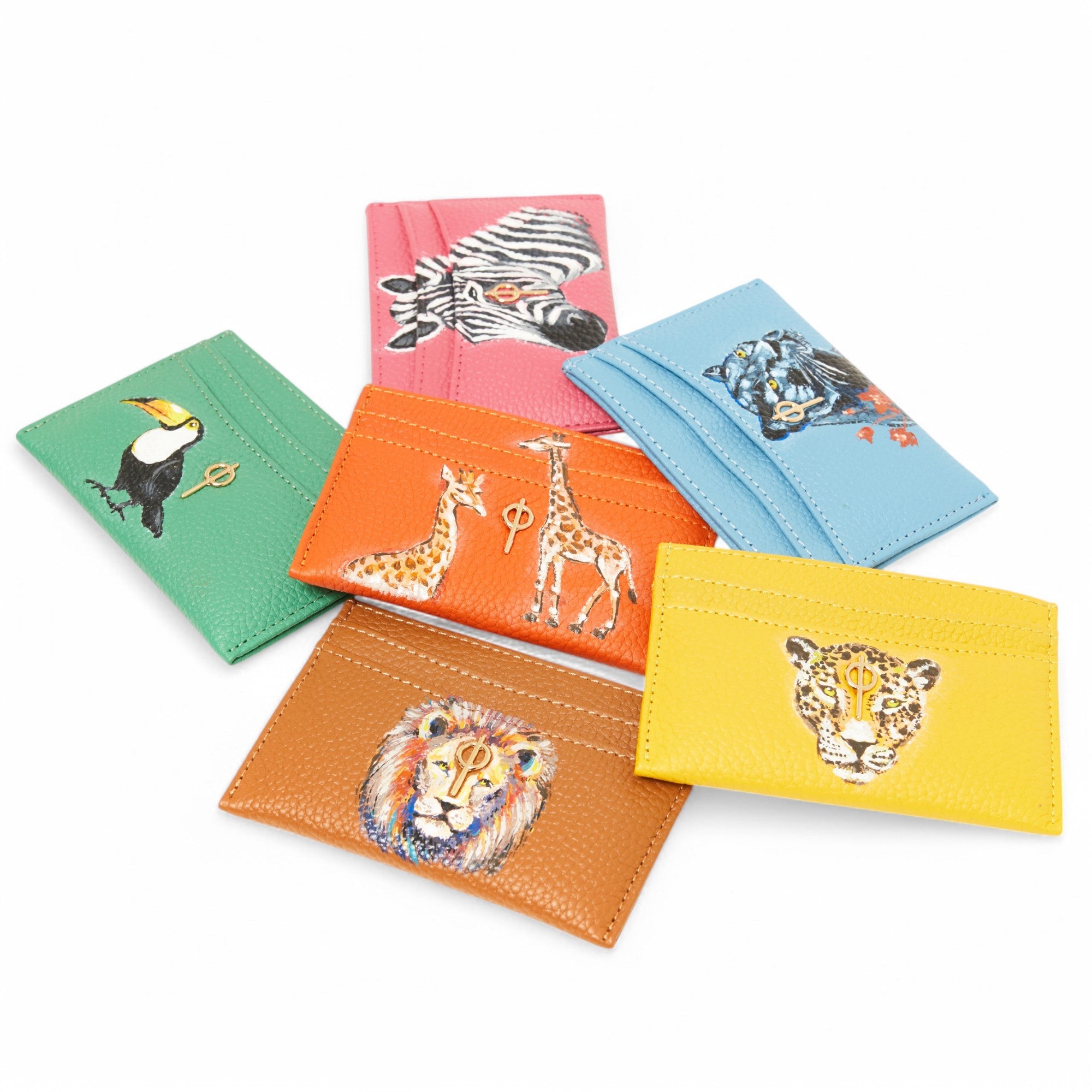 Otrera-Lydia Safari Orange Hand Painted-Kartlık-2-Milagron.com