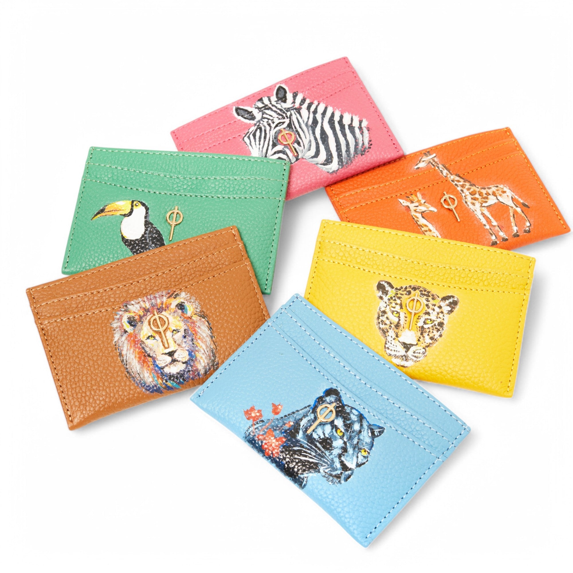 Otrera-Lydia Safari Orange Hand Painted-Kartlık-3-Milagron.com