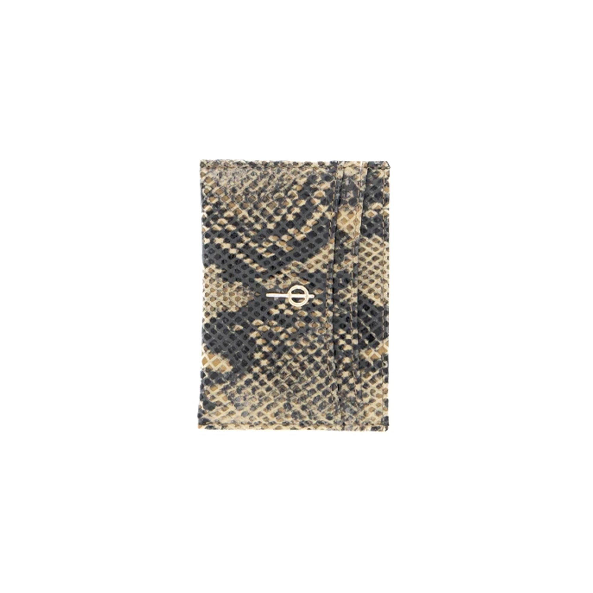 Otrera-Lydia Snake - Black&Brown-Cüzdan & Kartlık-2-Milagron.com