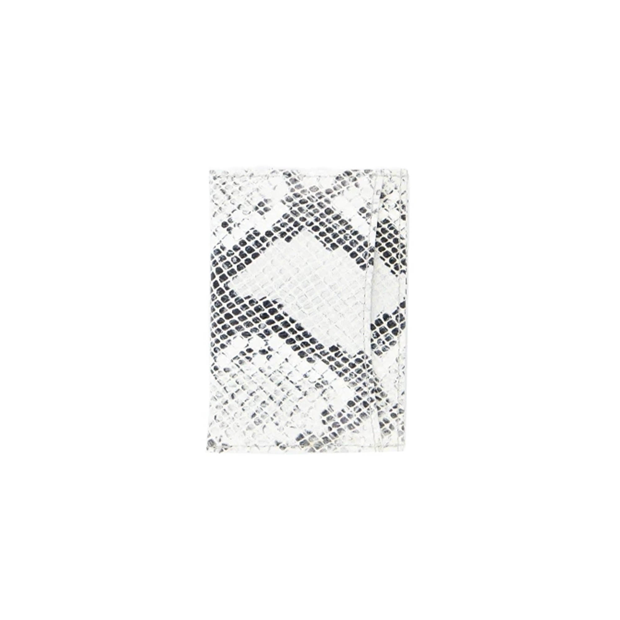 Otrera-Lydia Snake Black&White-Cüzdan & Kartlık-2-Milagron.com