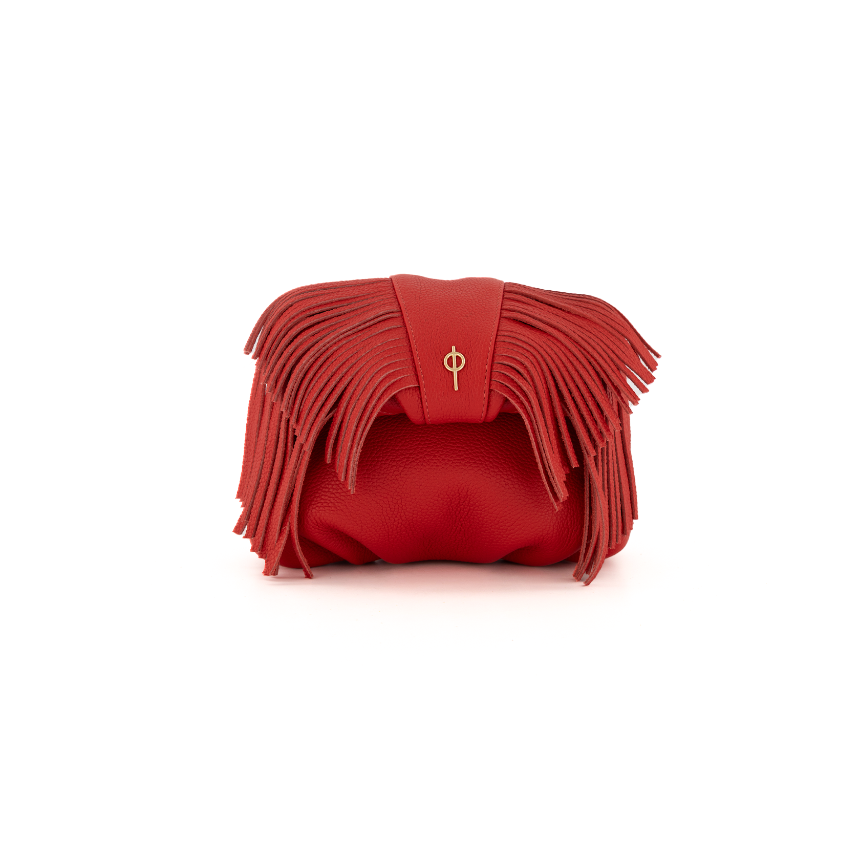 Otrera-Mini Fringe Leda Red-Omuz Çantası-1-Milagron.com