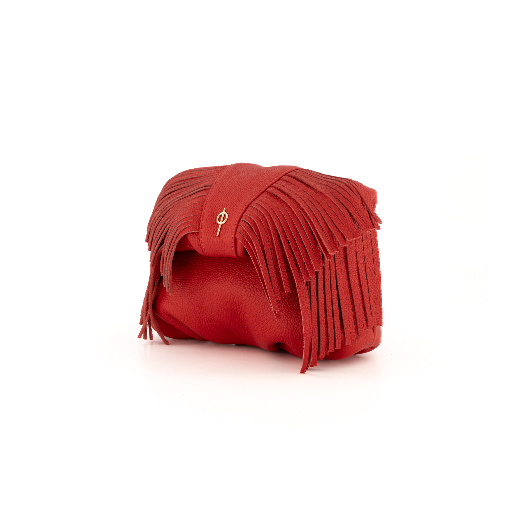 Otrera-Mini Fringe Leda Red-Omuz Çantası-2-Milagron.com