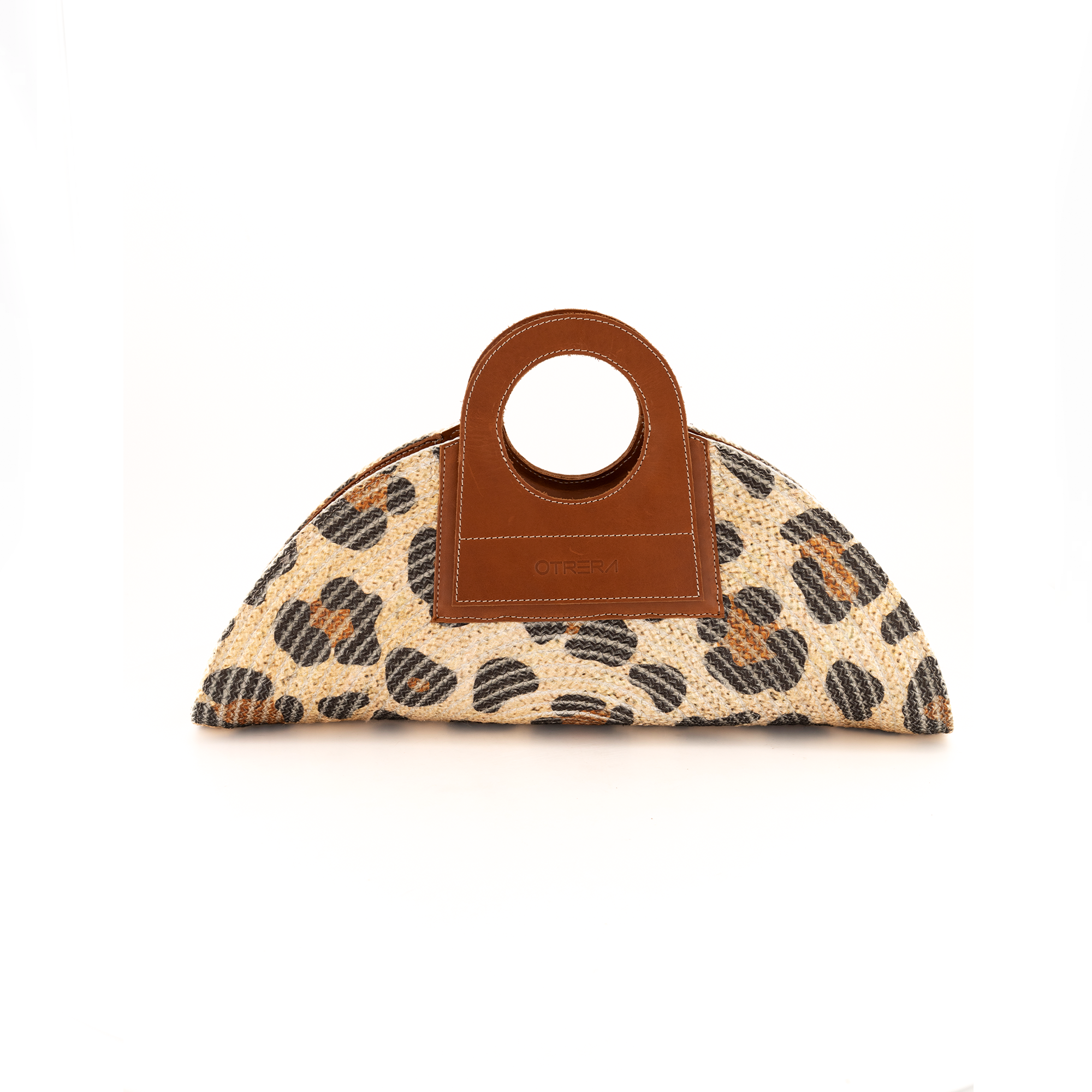 Otrera-Mini Taco Leopard Tan-Omuz Çantası-3-Milagron.com