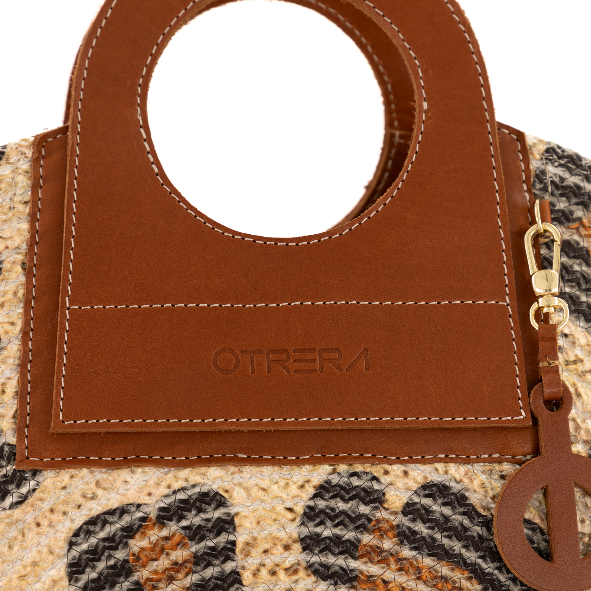 Otrera-Mini Taco Leopard Tan-Omuz Çantası-4-Milagron.com