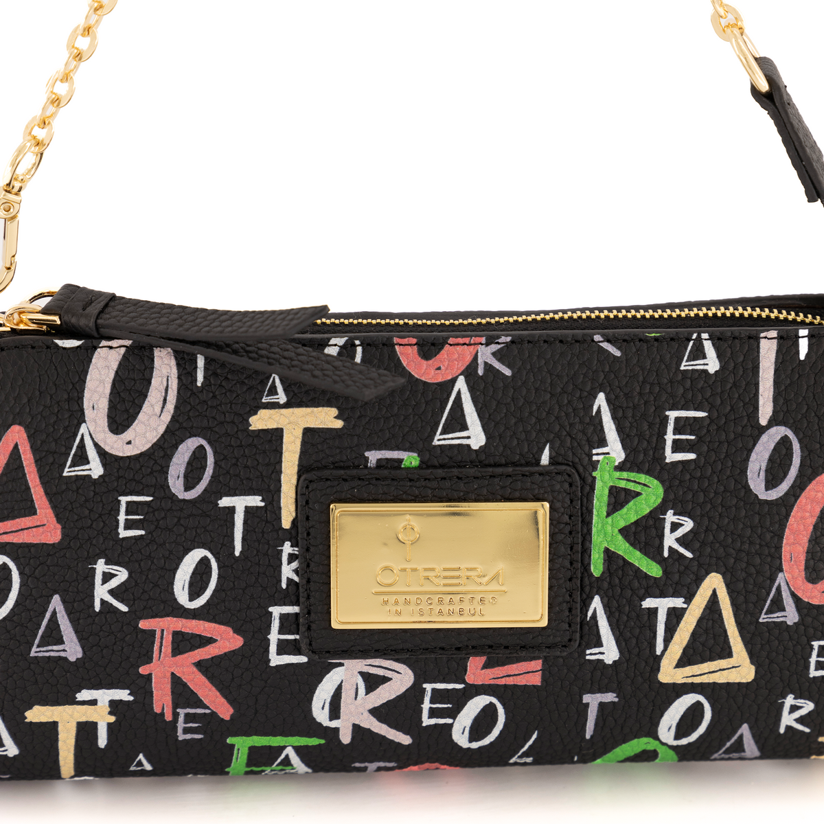 Black Mona&Mona Shoulder Bag