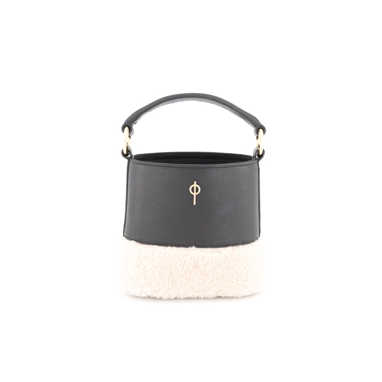 Otrera-Noa Fluffy Black-El Çantası-1-Milagron.com