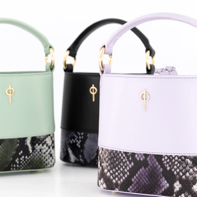 Otrera-Noa Snake Black-El Çantası-5-Milagron.com