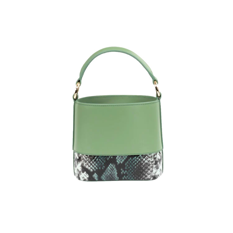 Otrera-Noa Snake Green-El Çantası-3-Milagron.com