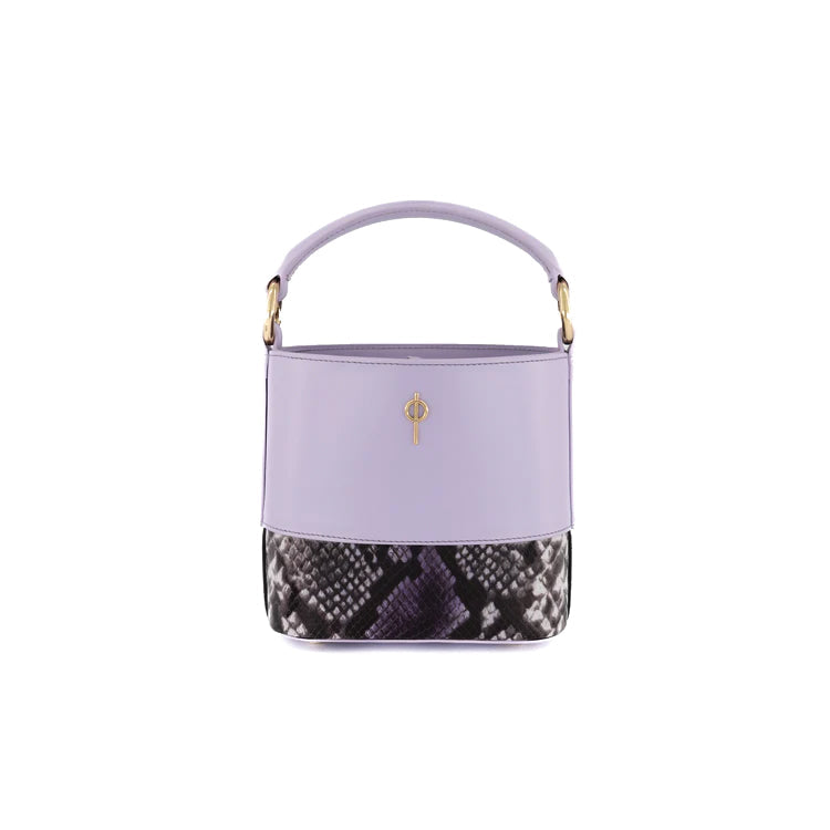 Otrera-Noa Snake Lilac-Omuz Çantası-1-Milagron.com