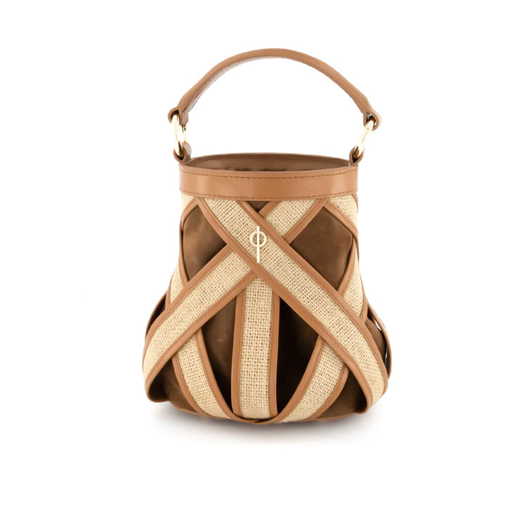 Otrera-Olina Jute Tan-Omuz Çantası-1-Milagron.com