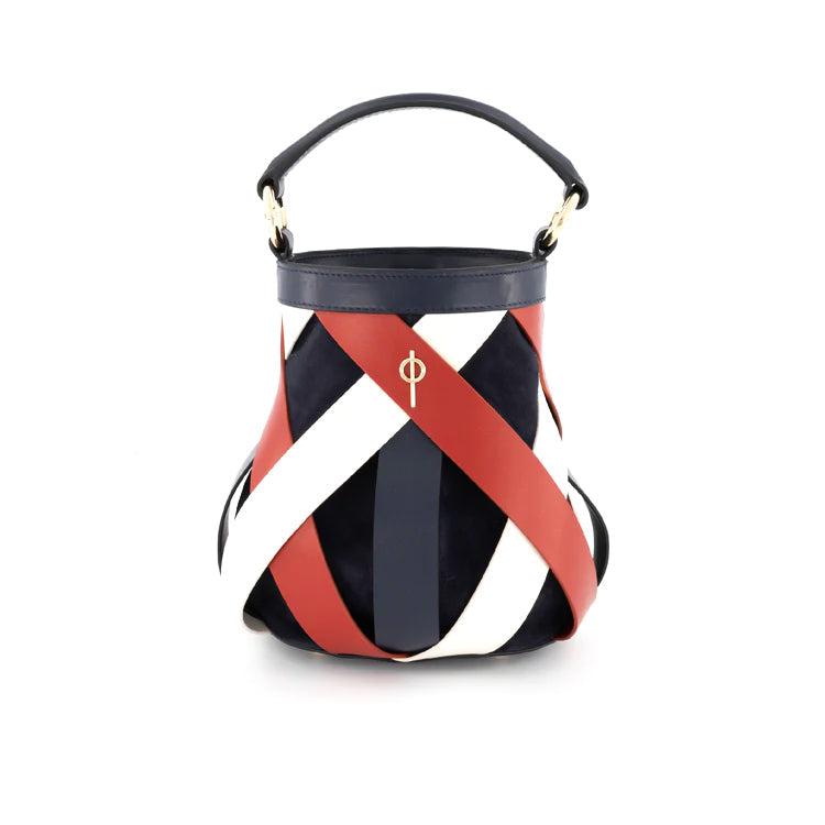 Otrera-Olina Navy & White & Red-El Çantası-1-Milagron.com