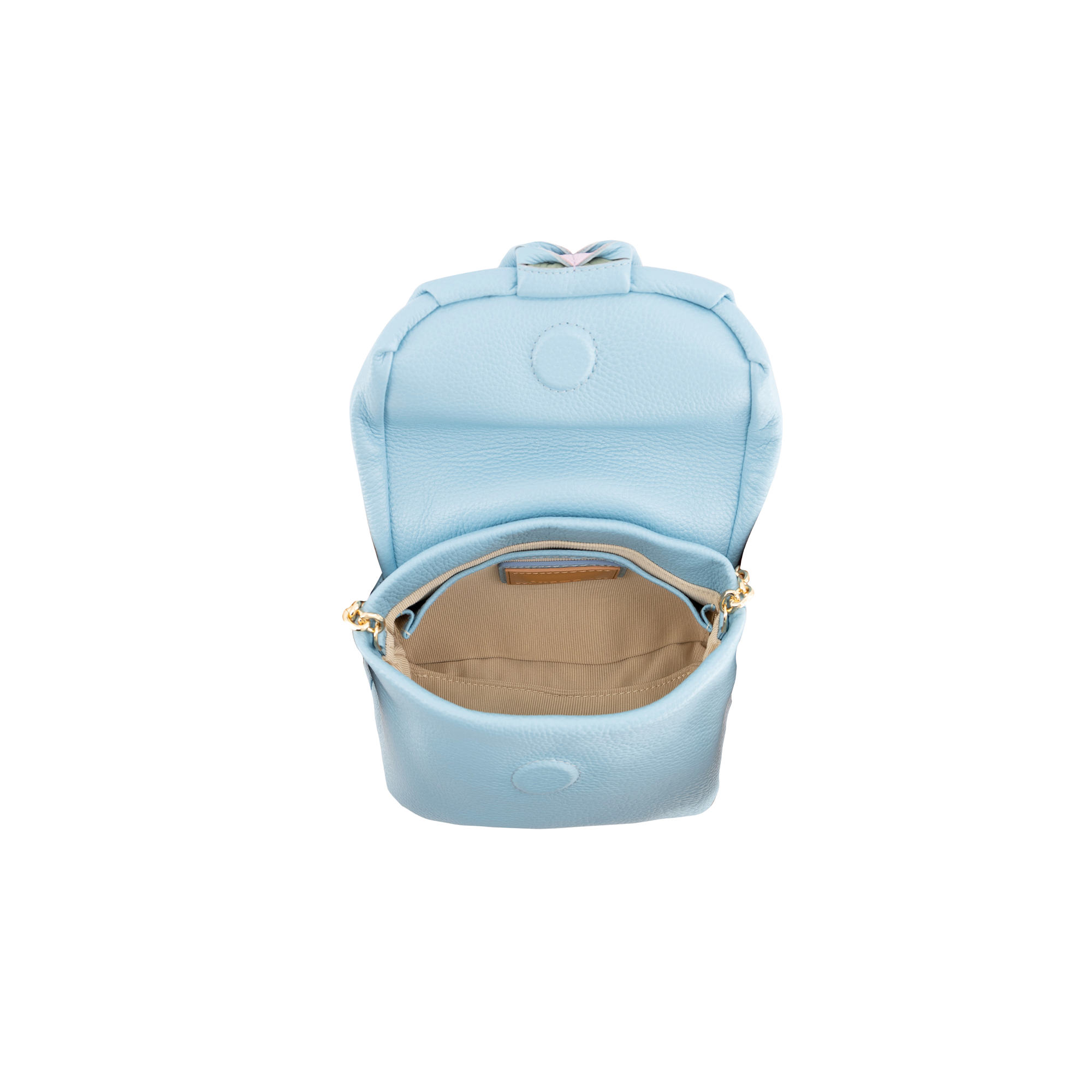 Otrera-Pastel Mini Leda Blue-Omuz Çantası-3-Milagron.com