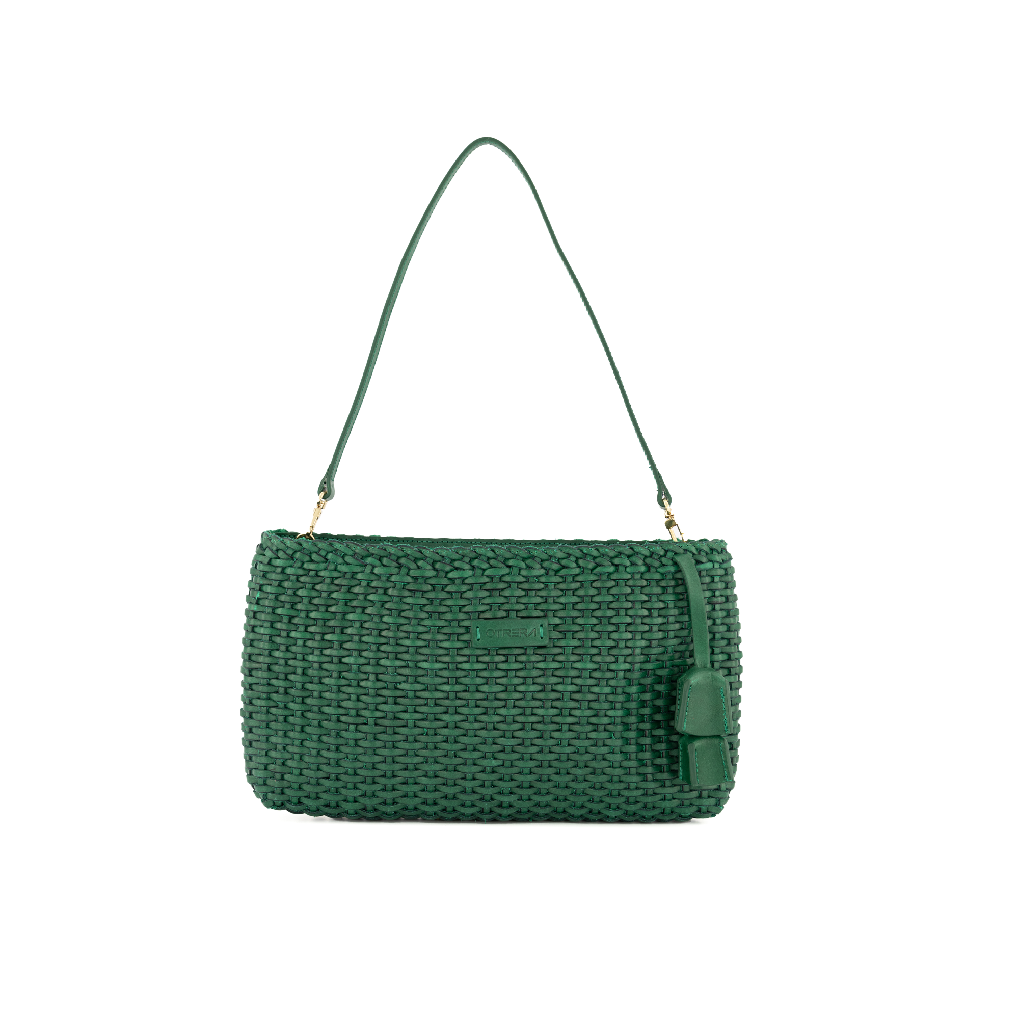 Otrera-Rhea Clutch Green-Omuz Çantası-1-Milagron.com
