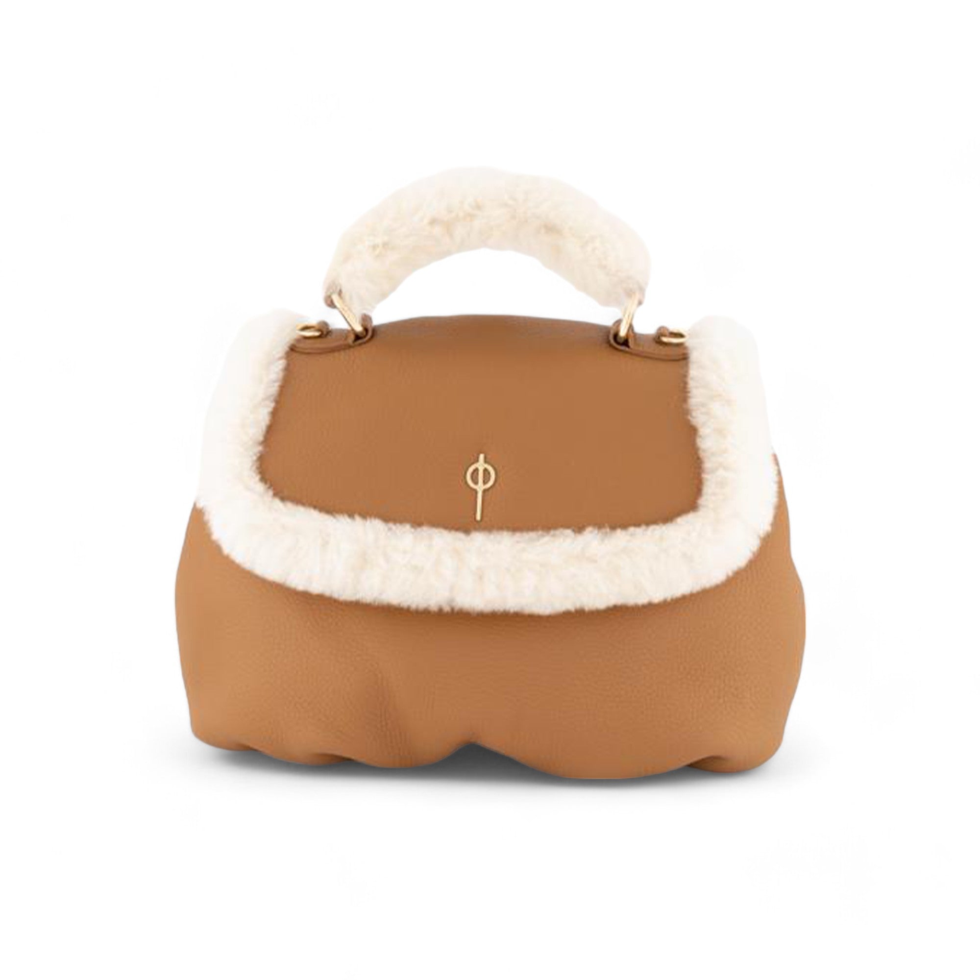 Otrera-Rita Fluffy - Tan-El Çantası-1-Milagron.com