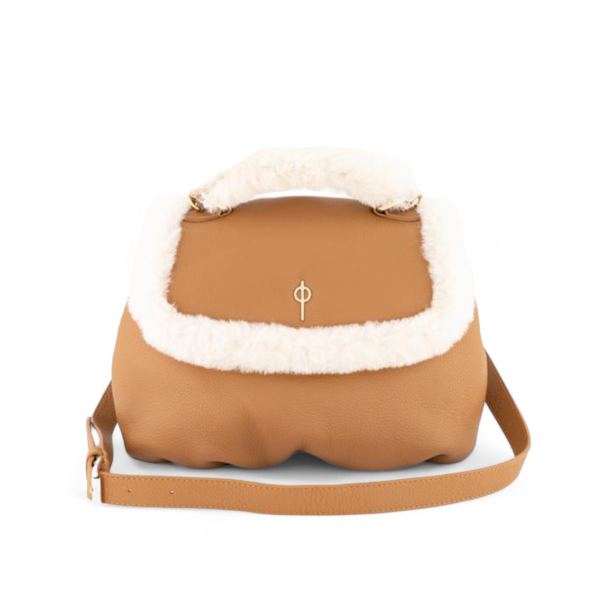 Otrera-Rita Fluffy - Tan-El Çantası-2-Milagron.com