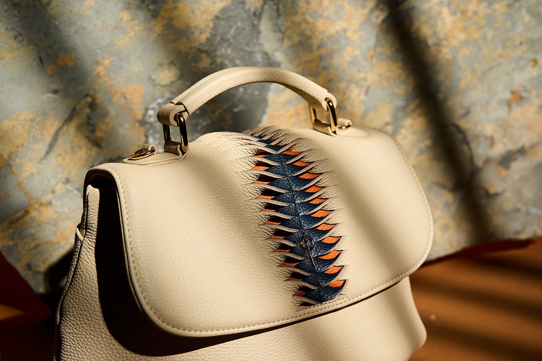 Otrera-Rita Hera Beige-Omuz Çantası-4-Milagron.com