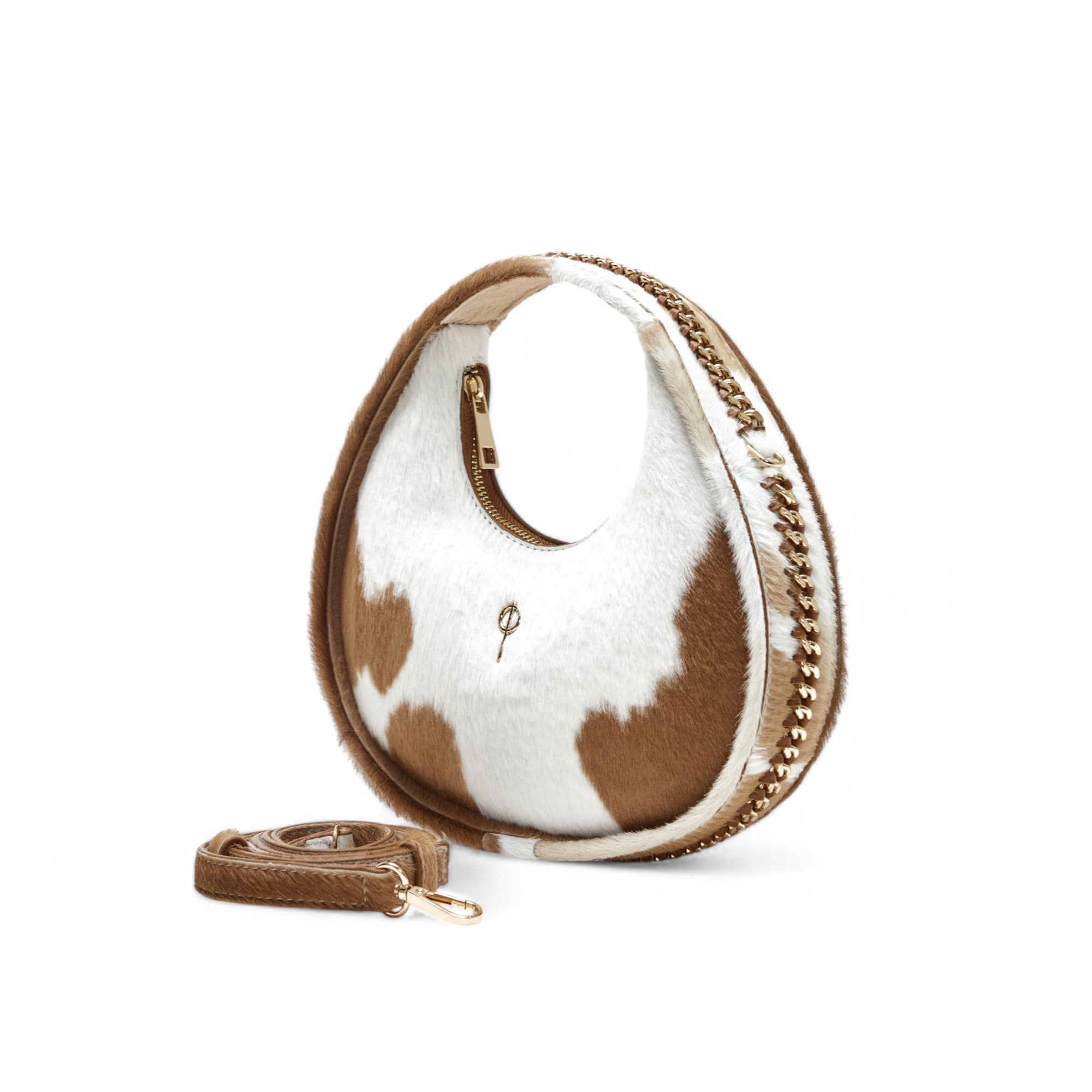 Otrera-Round Chain Bag Cowboy-El Çantası-2-Milagron.com