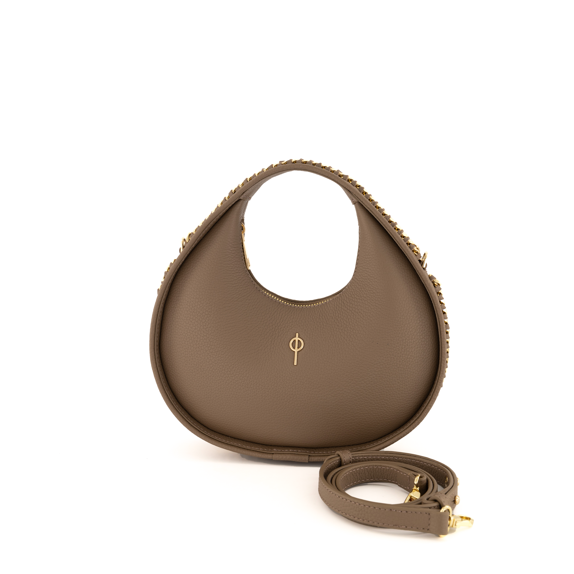 Otrera-Round Chain Bag Rock-Omuz Çantası-3-Milagron.com