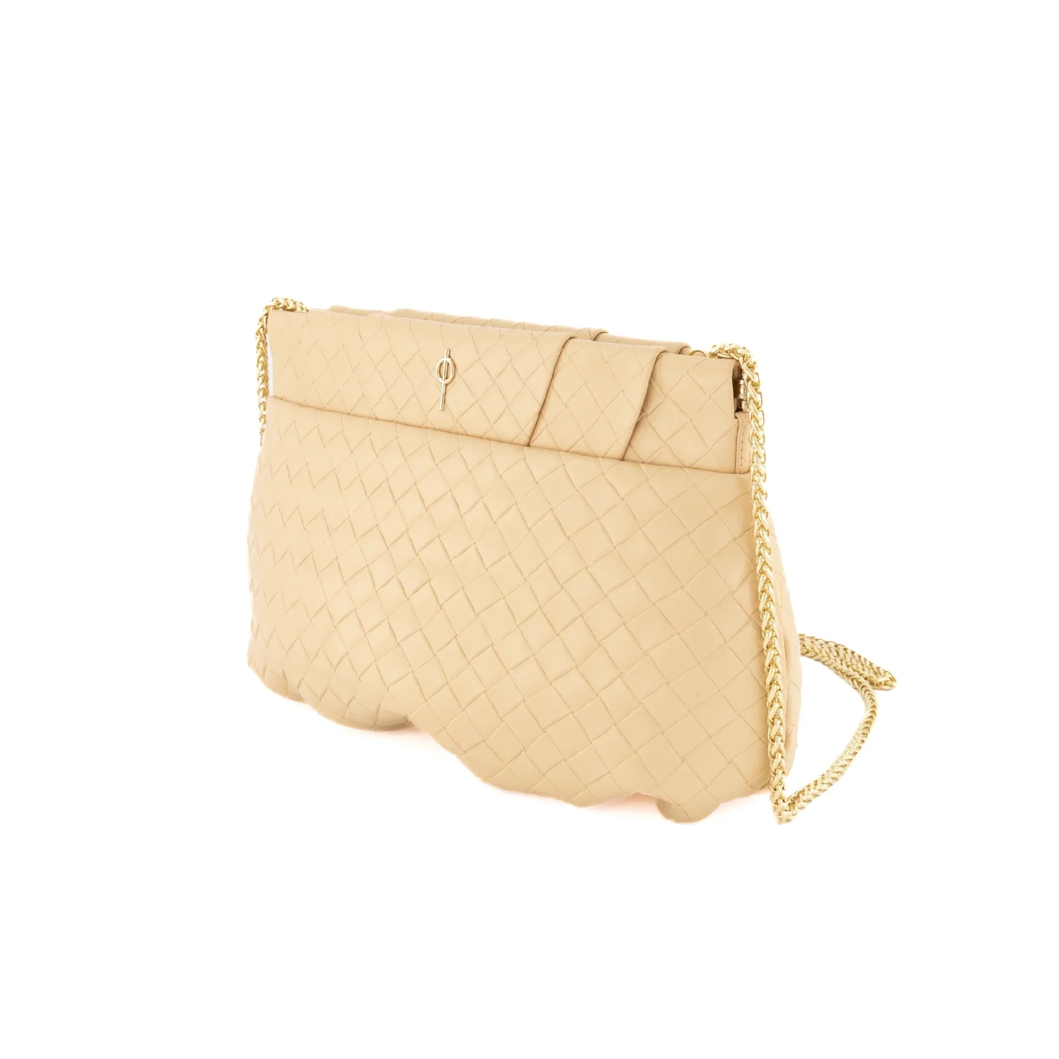 Otrera-Thalia Leather Cream-Omuz Çantası-2-Milagron.com