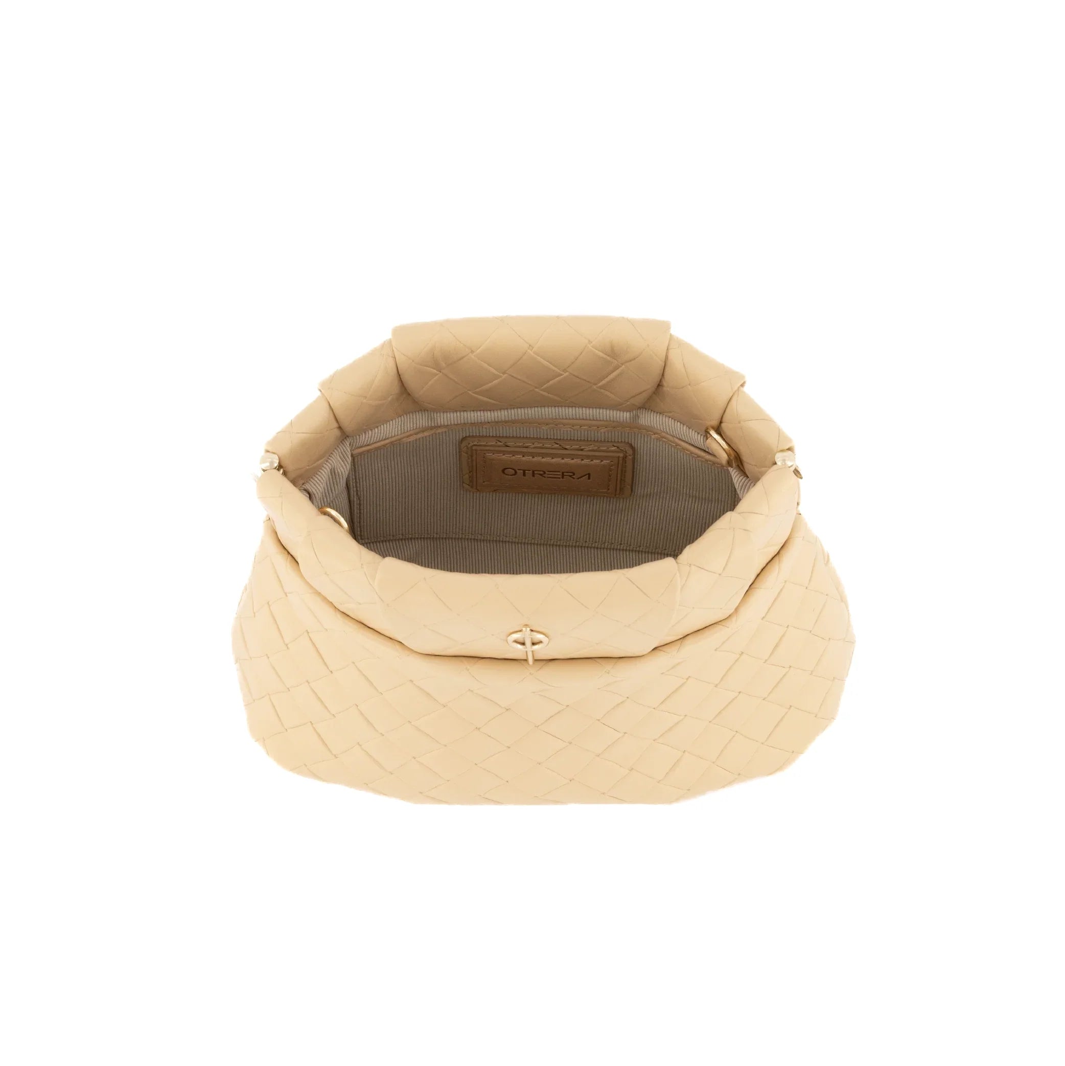 Otrera-Thalia Leather Cream-Omuz Çantası-3-Milagron.com