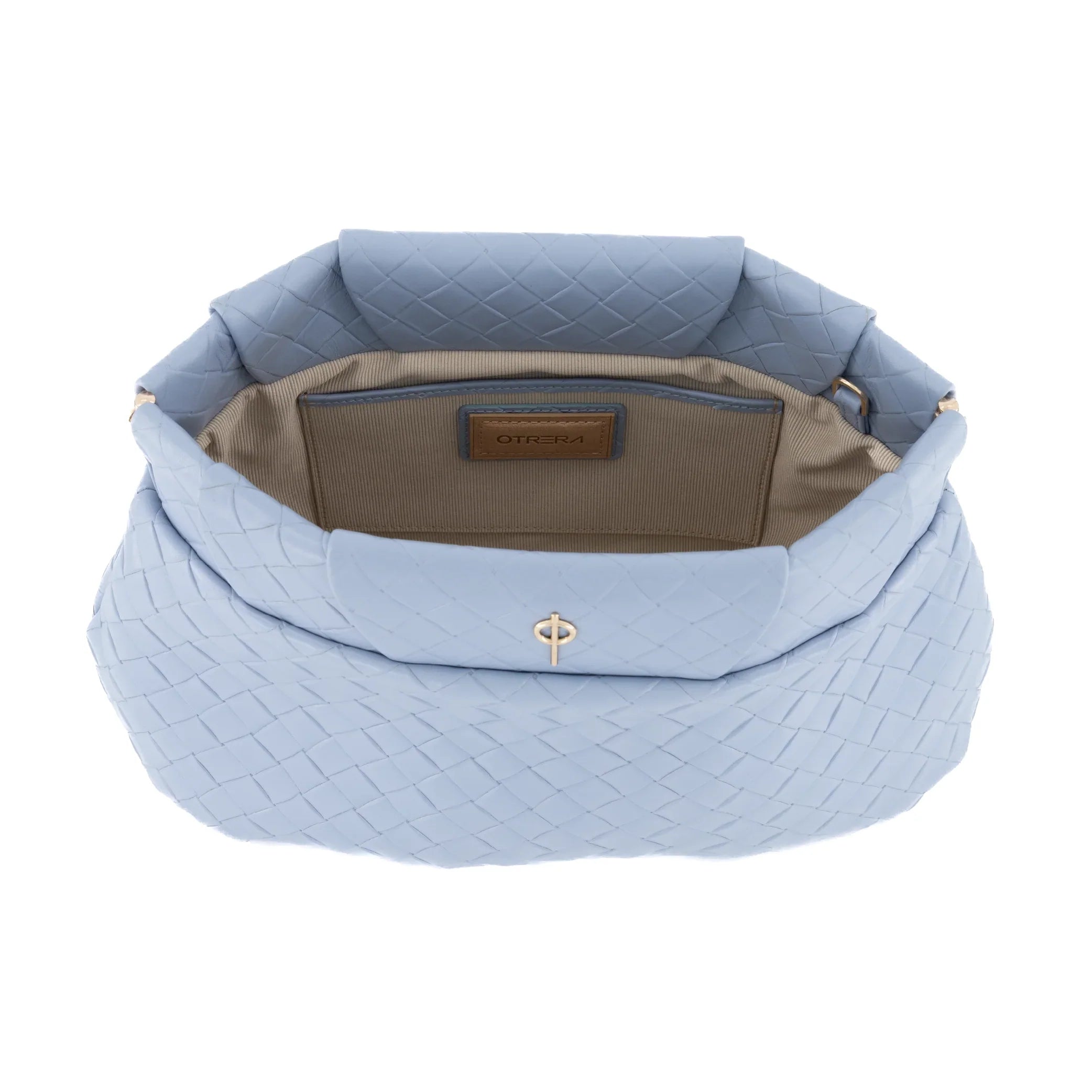 Otrera-Thalia Leather Light Blue-Omuz Çantası-3-Milagron.com
