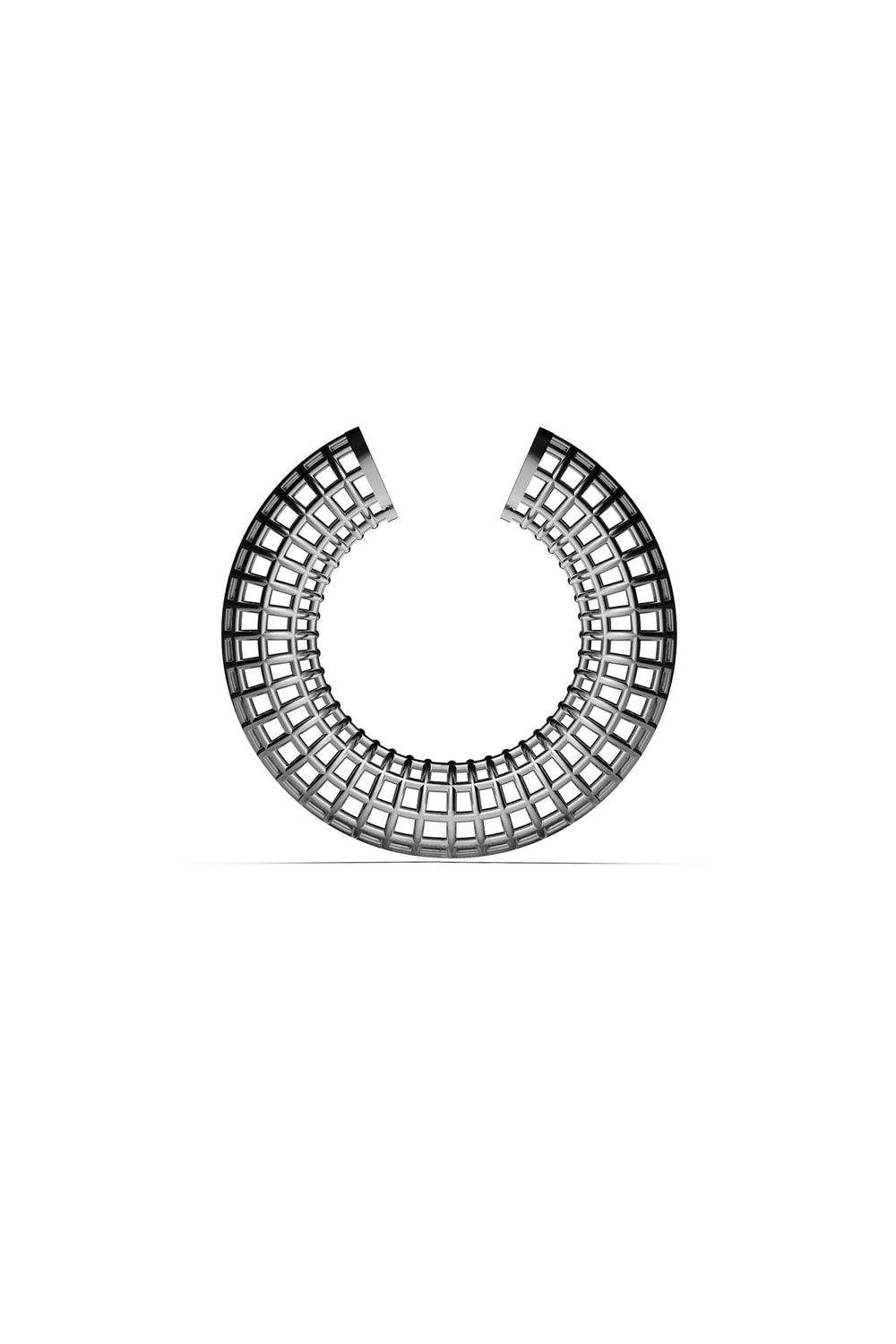 PACAL-Midi Luki Gümüş Kıkırdak Küpesi-Küpe-1-Milagron.com