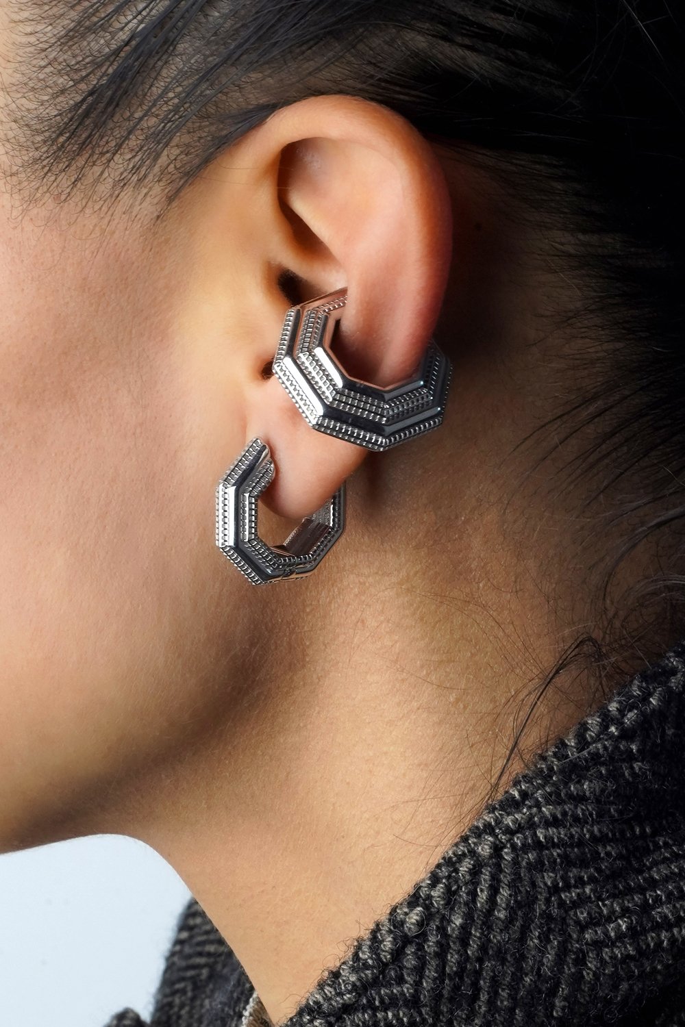 PACAL-Octavia Kıkırdak Küpesi-Küpe-3-Milagron.com