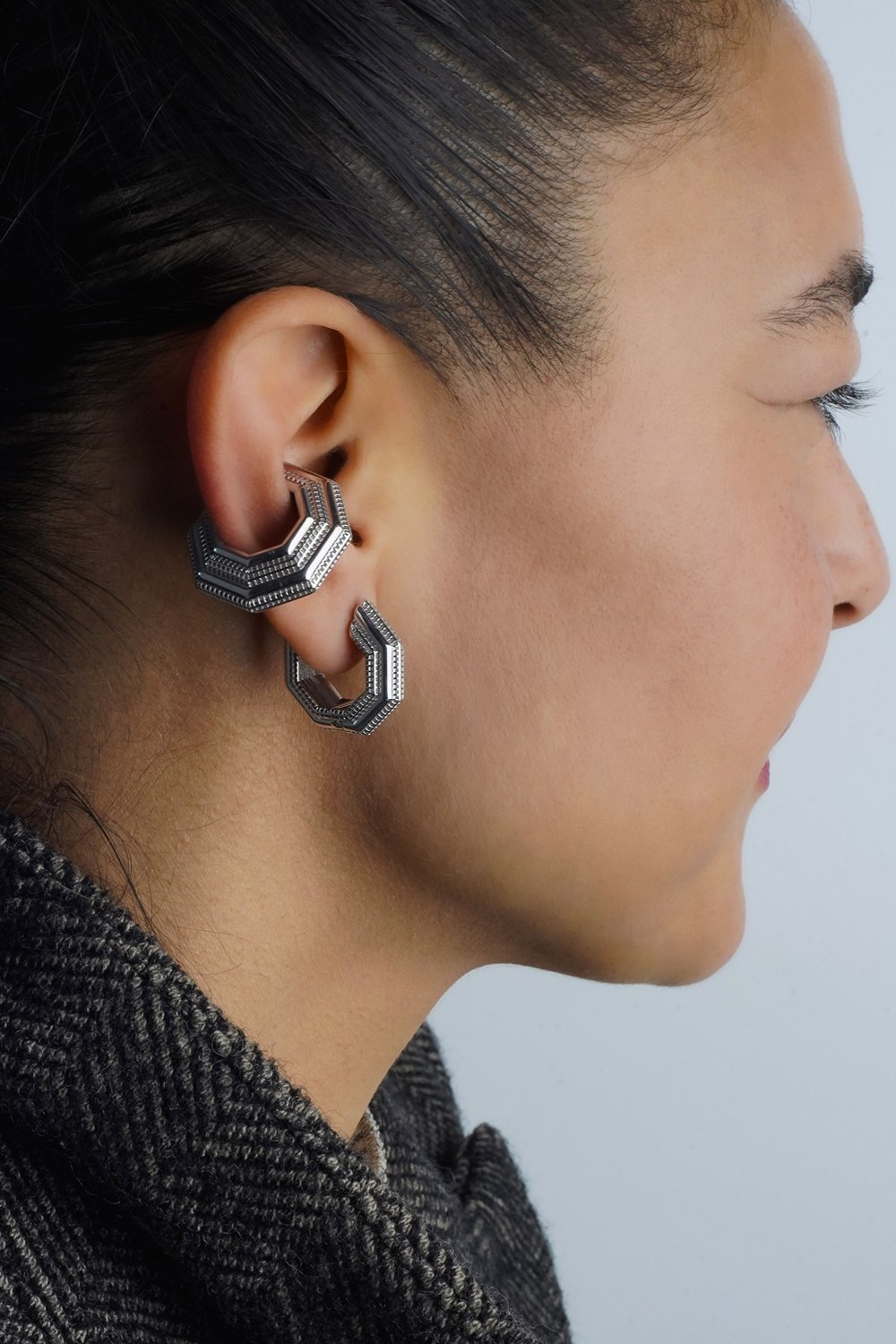 PACAL-Octavia Kıkırdak Küpesi-Küpe-5-Milagron.com