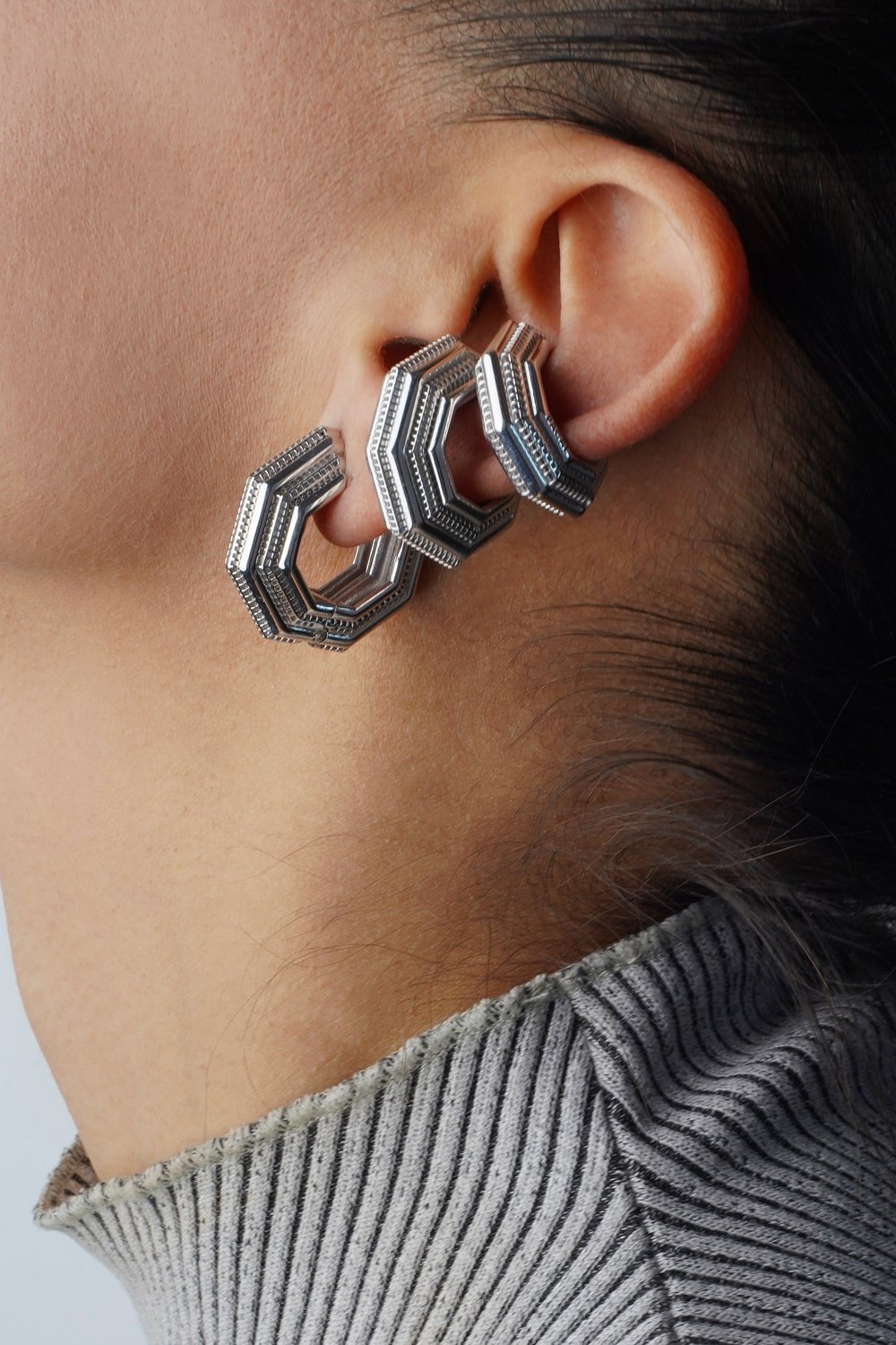 PACAL-Octavia Kıkırdak Küpesi-Küpe-6-Milagron.com