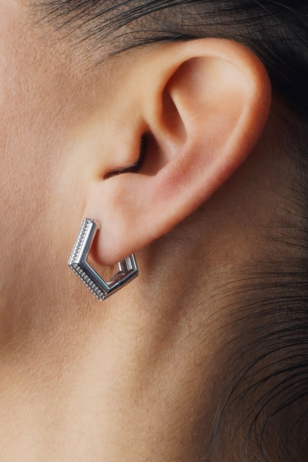 PACAL-Verta Huggie Küpe-Küpe-2-Milagron.com