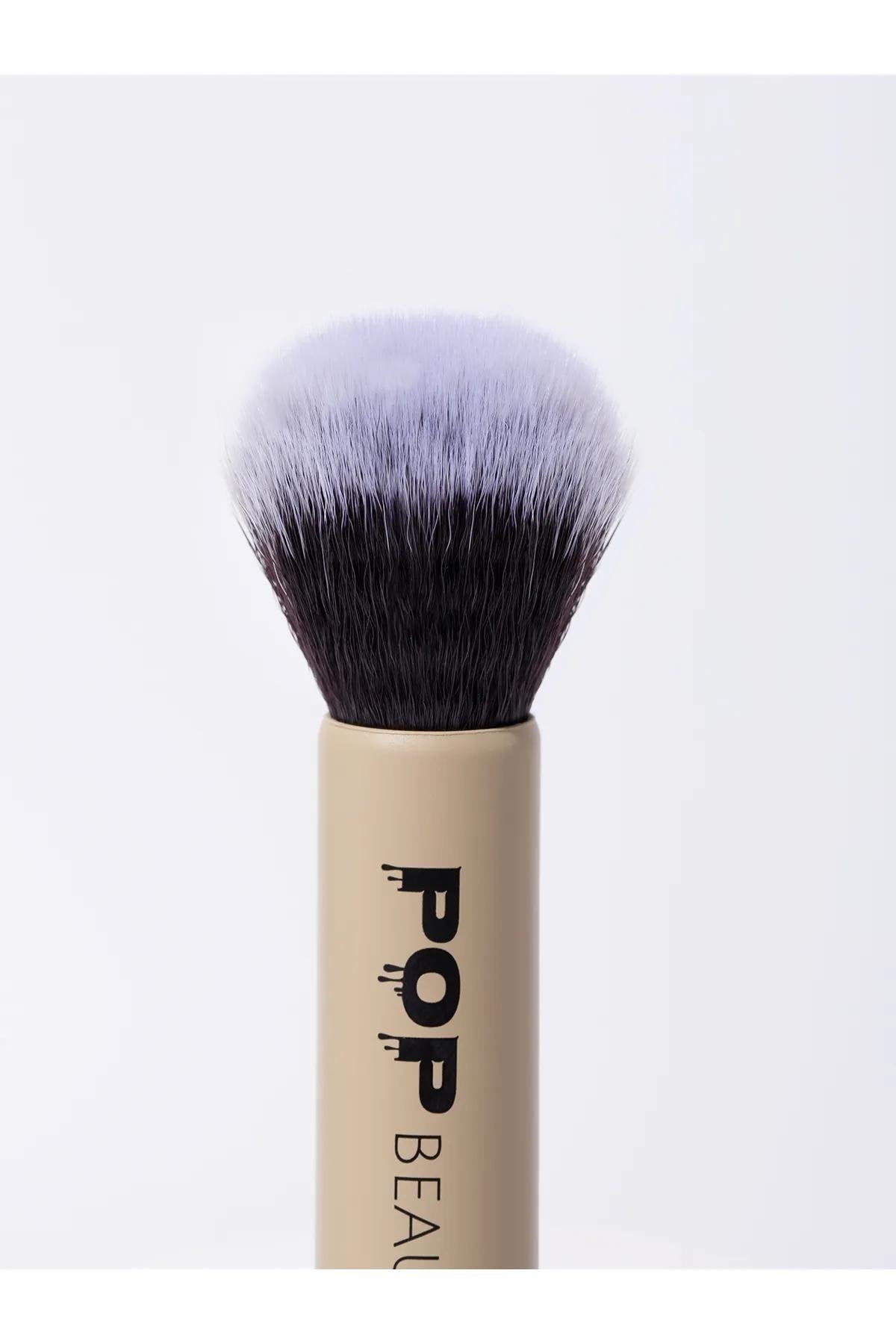 POP Beauty-Çift Taraflı Makyaj Fırçası - Duo Brush-Makyaj Fırçası-3-Milagron.com