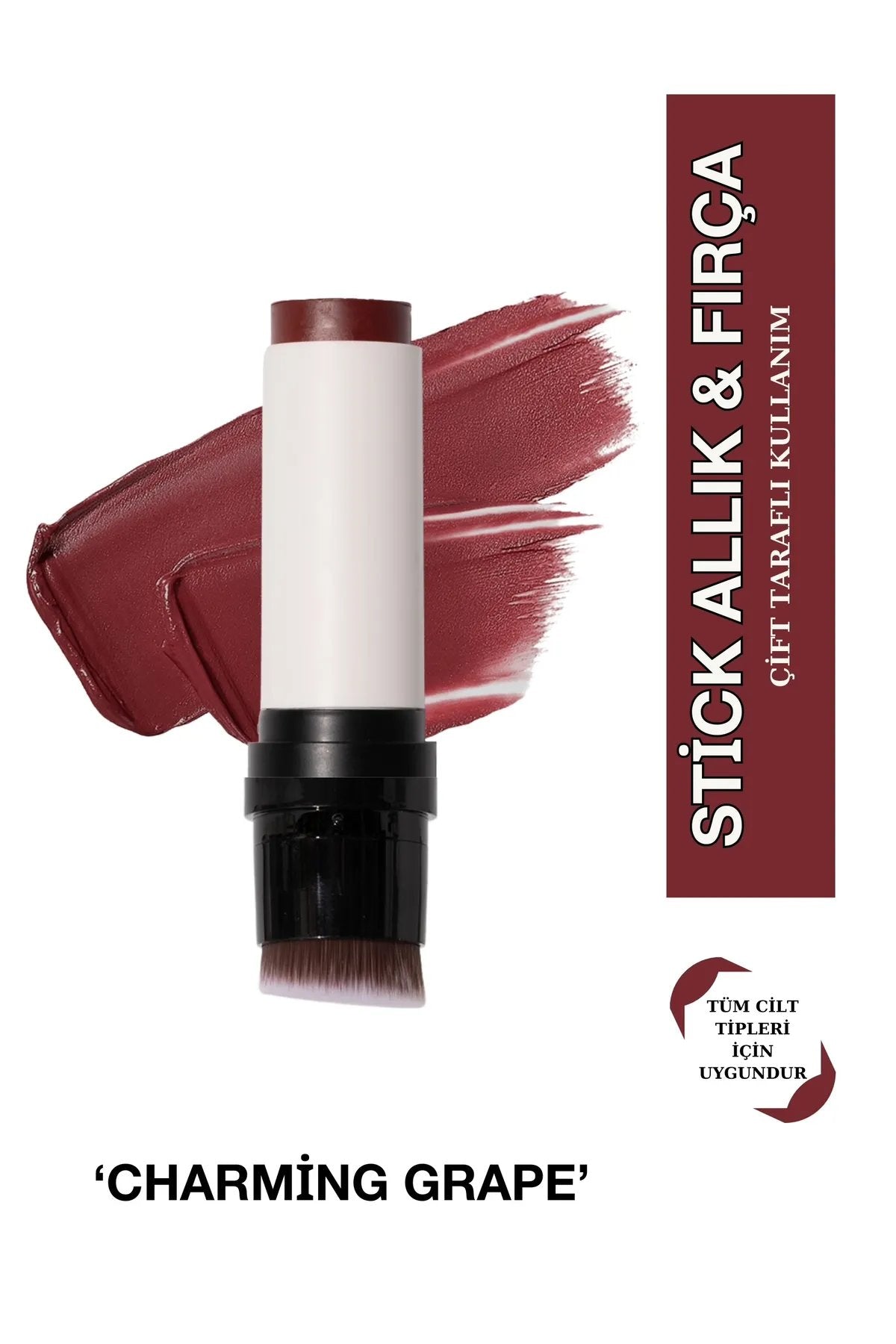 POP Beauty-Çi̇ft Taraflı Sti̇ck Allık - Blush-Allık-1-Milagron.com