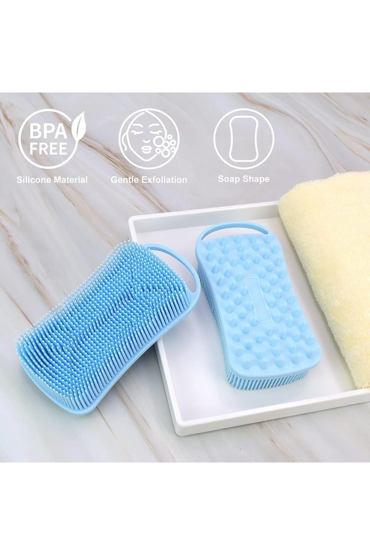 POP Beauty-Çift Taraflı Vücut Ve Saç Bakım Fırçası - Şampuan Tarağı-Fırça & Tarak-3-Milagron.com